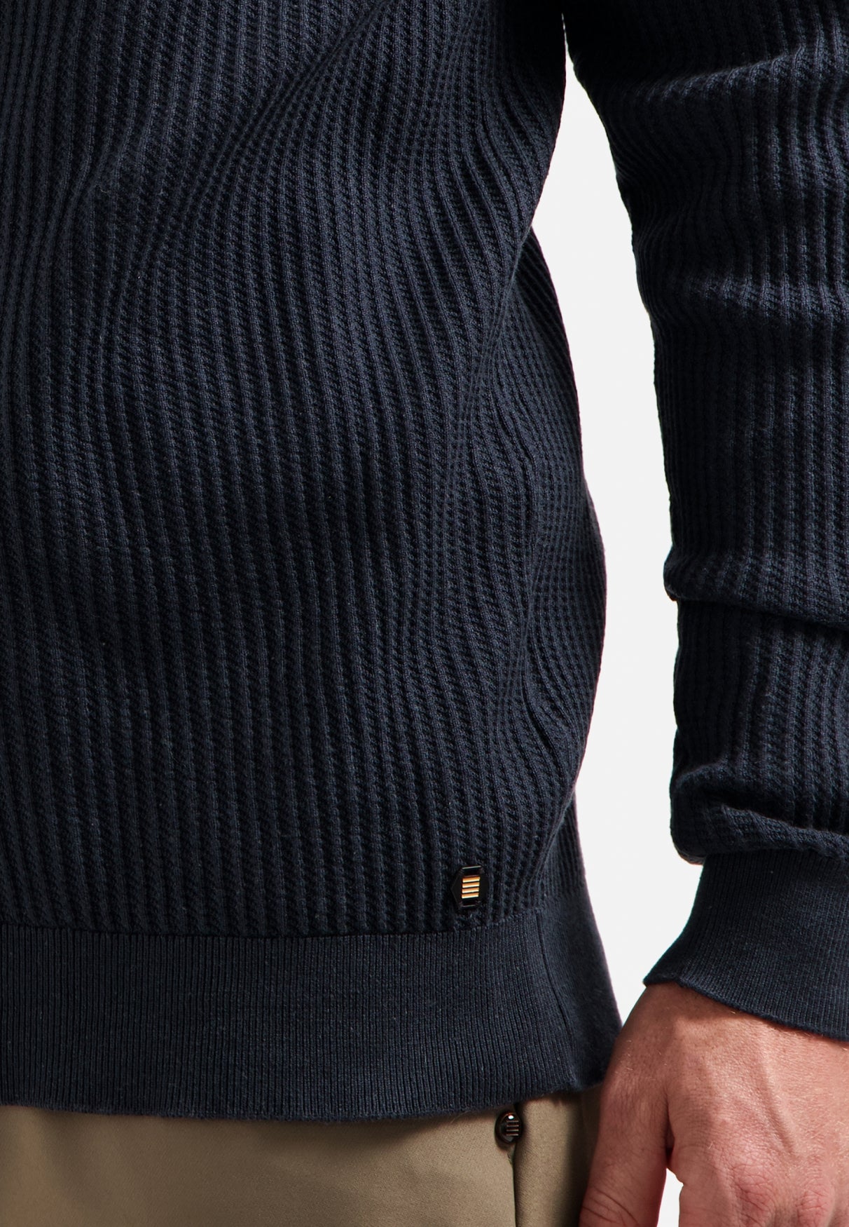 Ribbed jumper | Night
