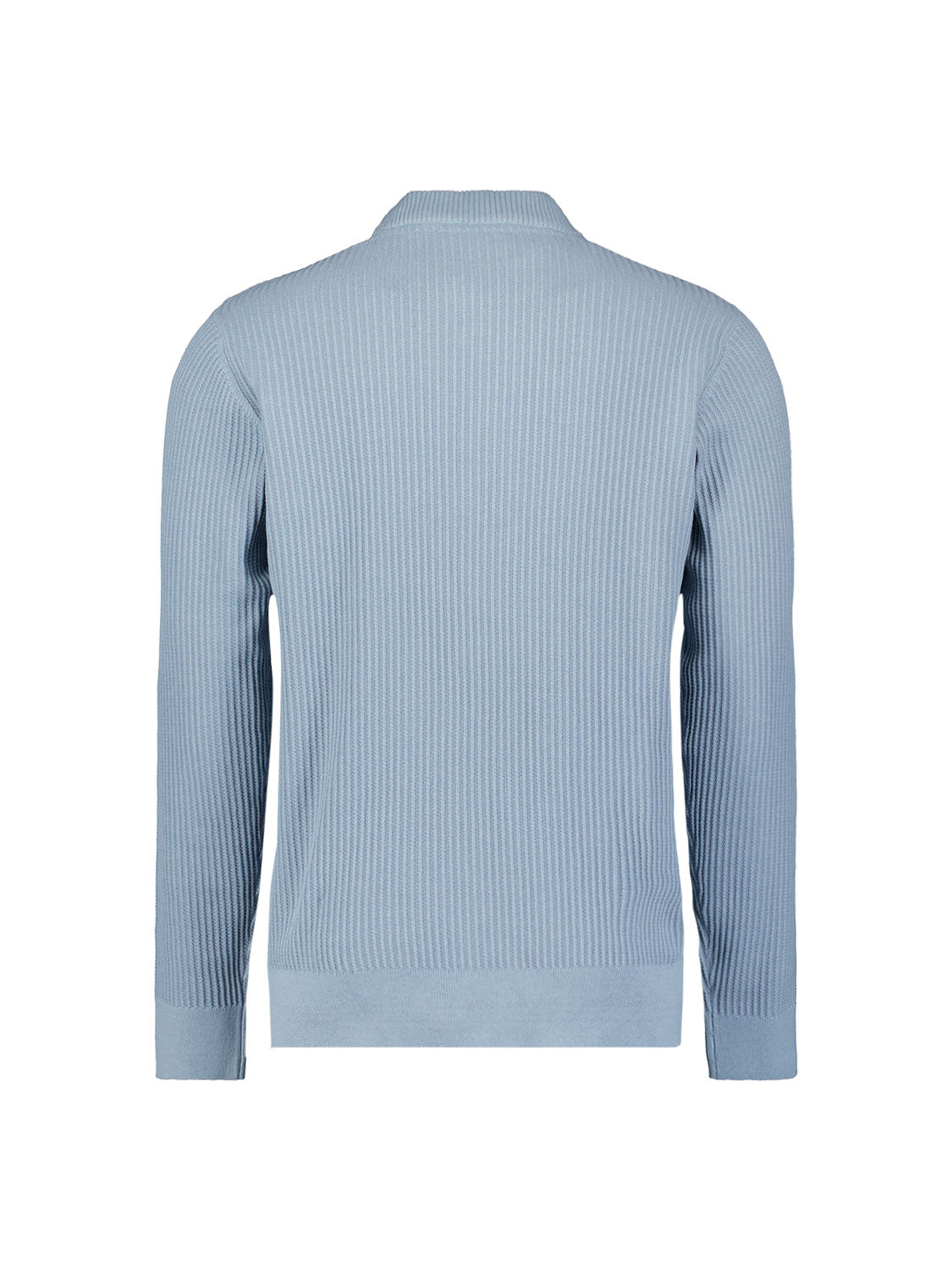 Ribbed jumper | Dusty Blue