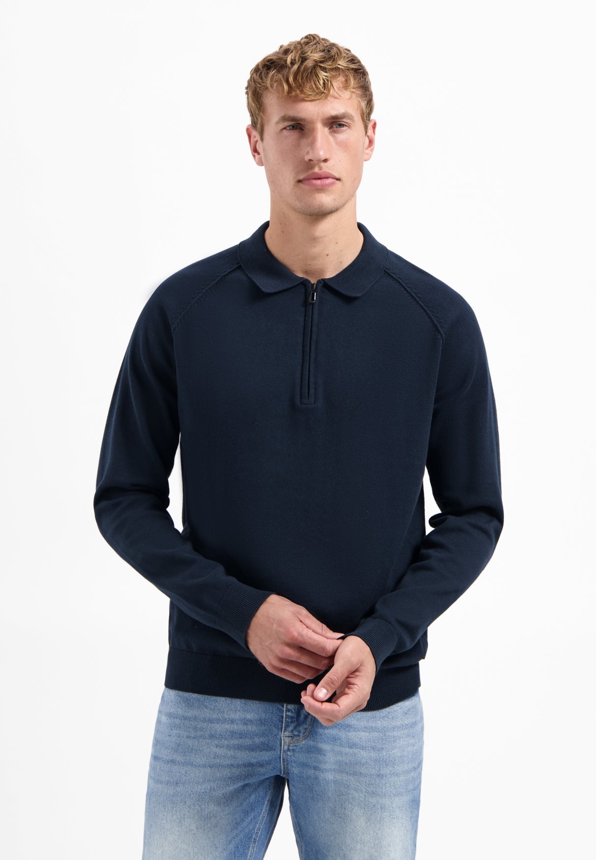 Pull polo zippé | Night
