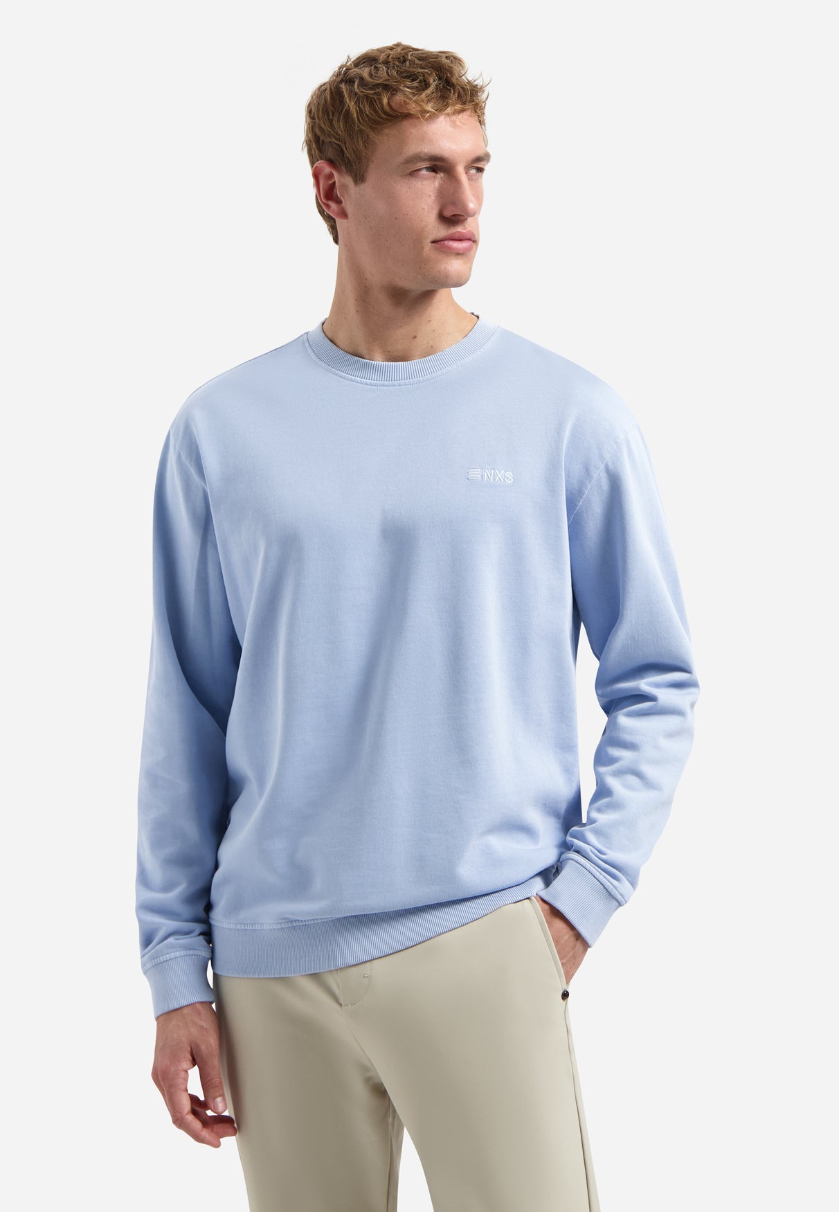 Pull teint en pièce | Blue