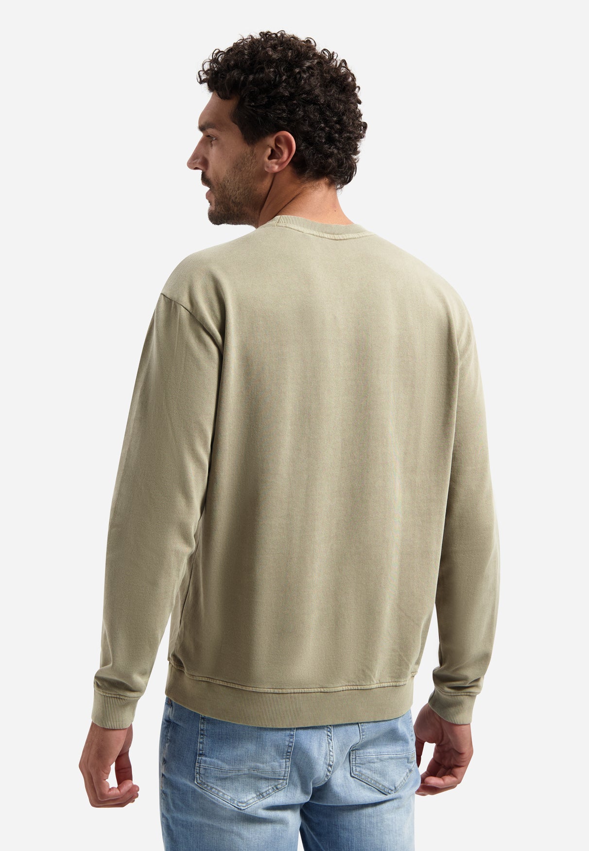 Pull teint en pièce | Taupe