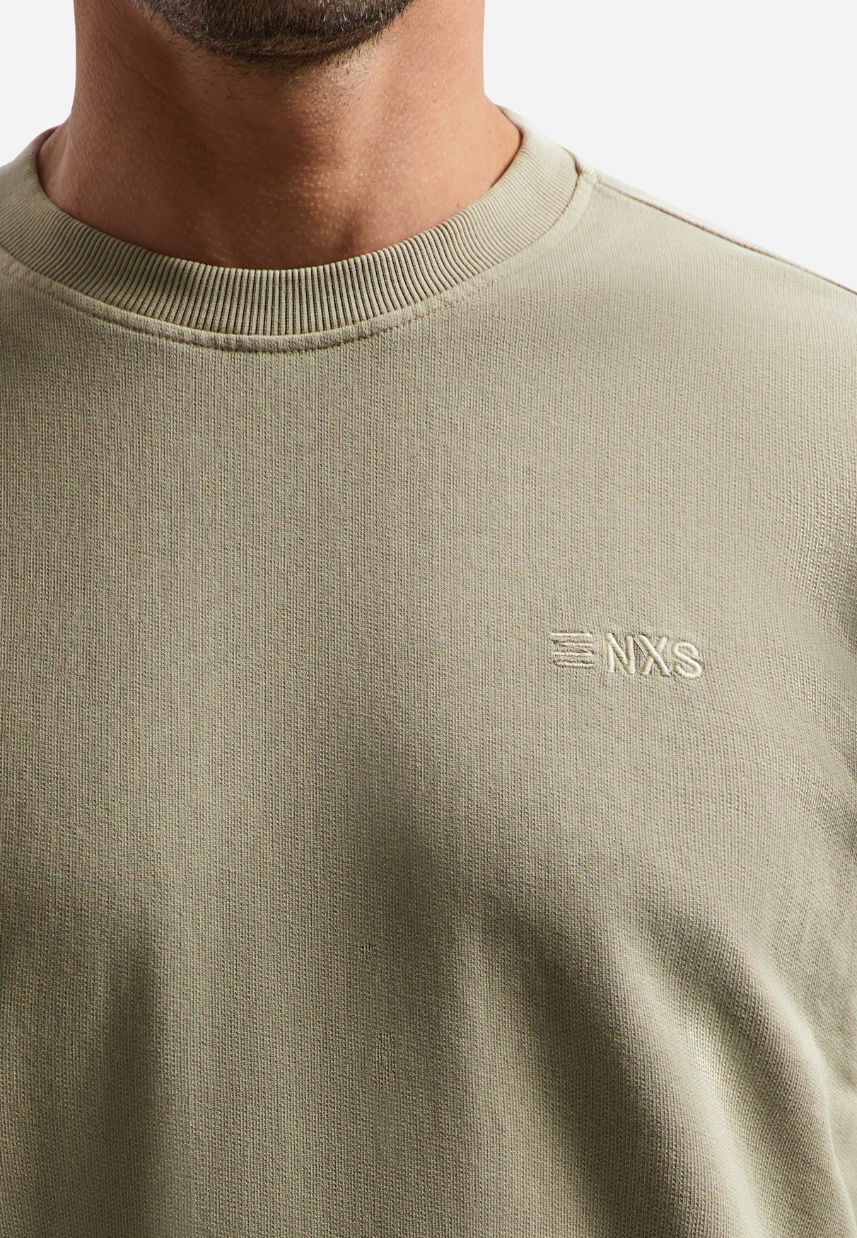 Pull teint en pièce | Taupe