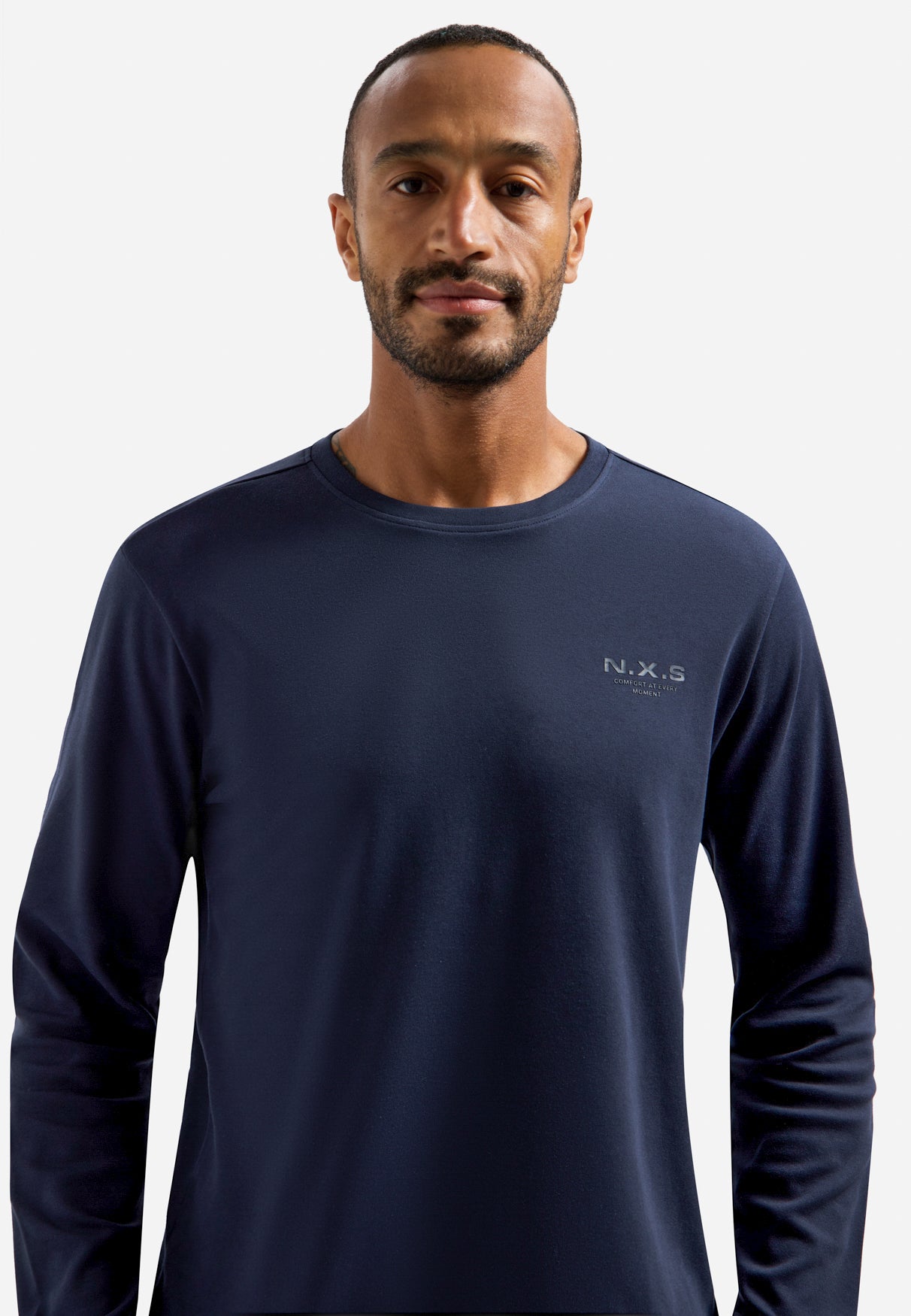 T-shirt interlock manches longues. | Night