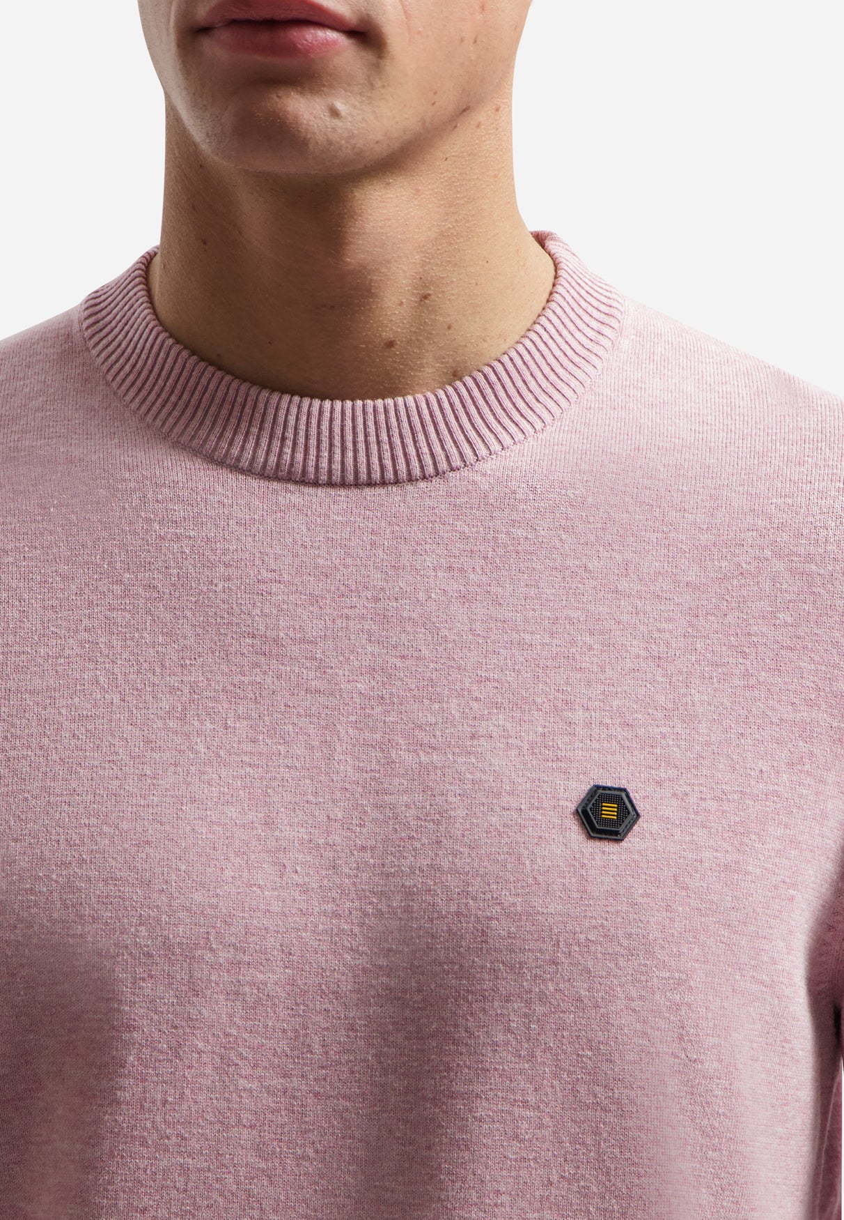Gemêleerde sweater | Light Mauve