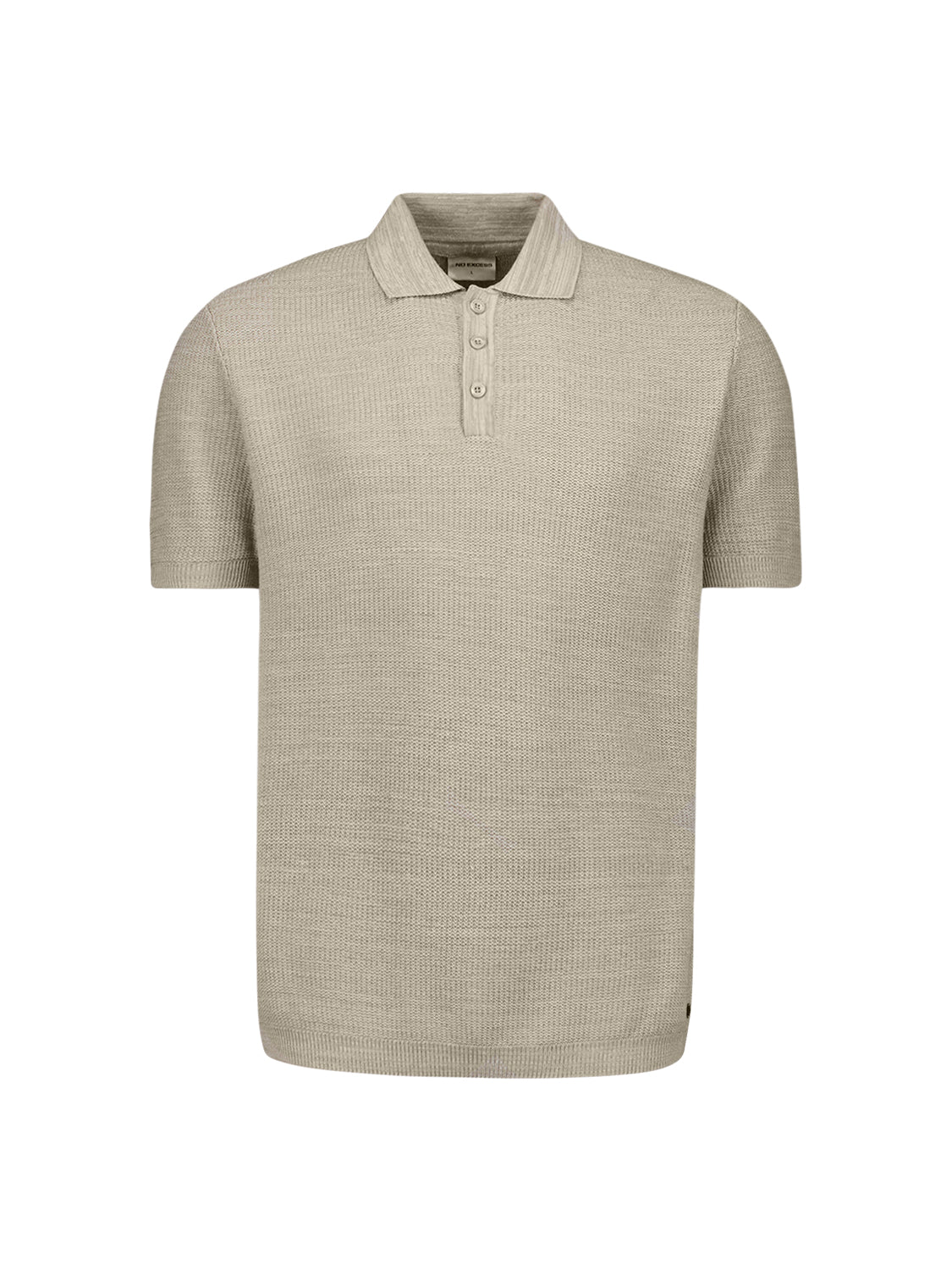 Polo tricoté | Taupe