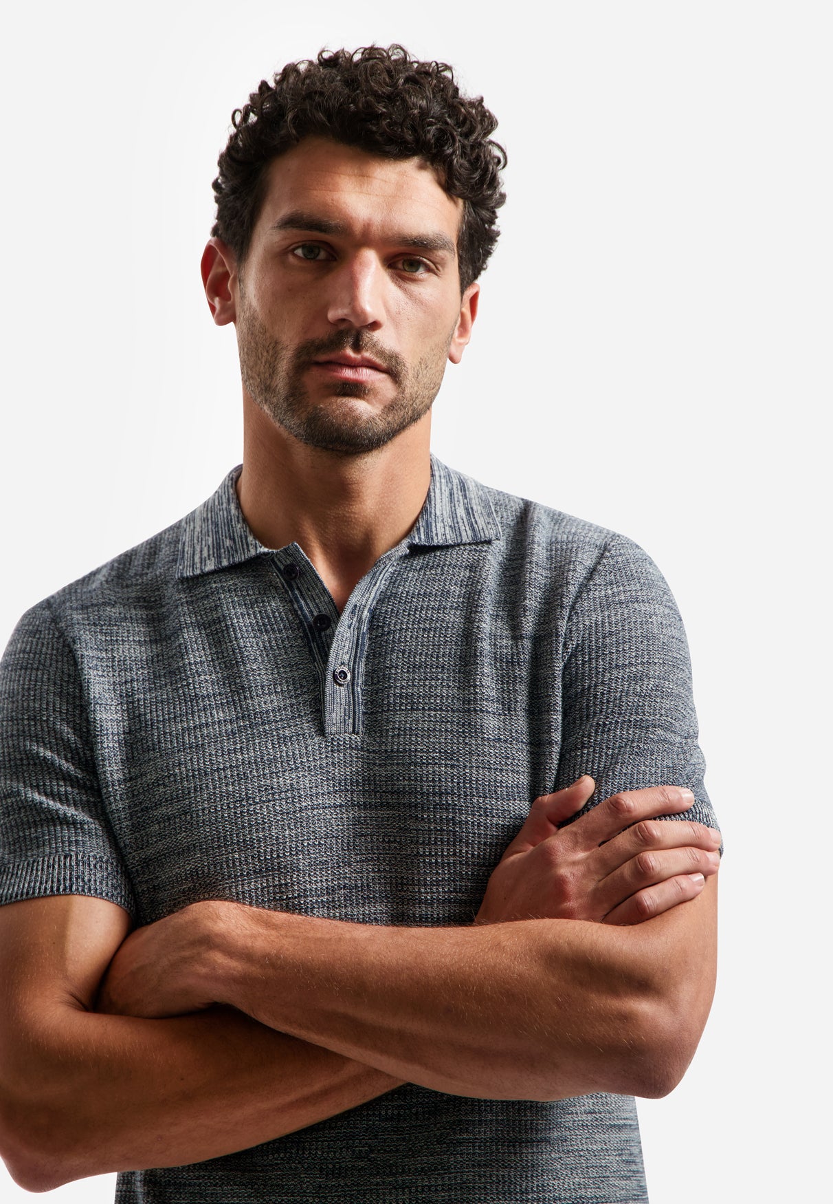 Gebreide polo | Night