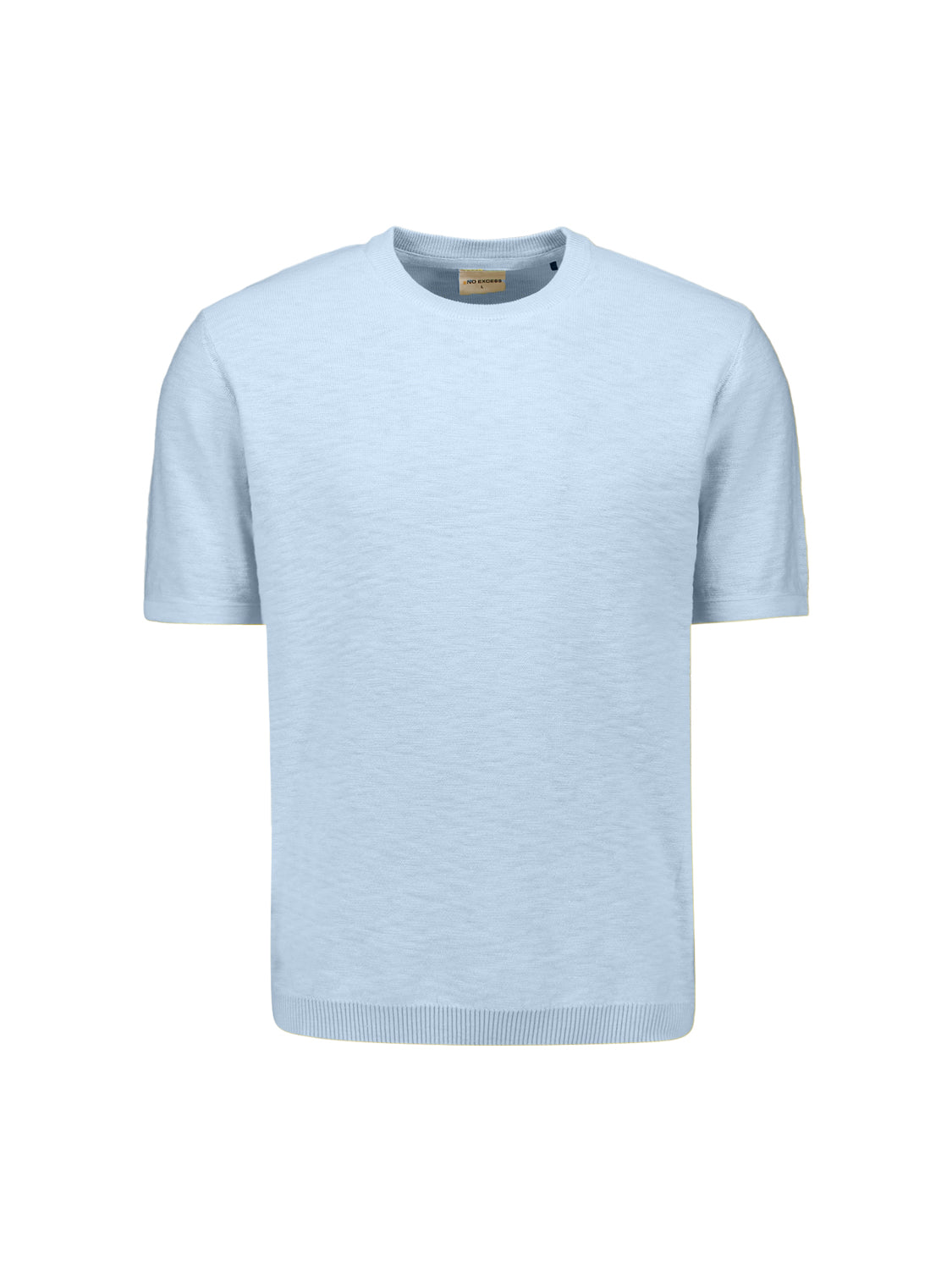 T-shirt en maille slub | Blue