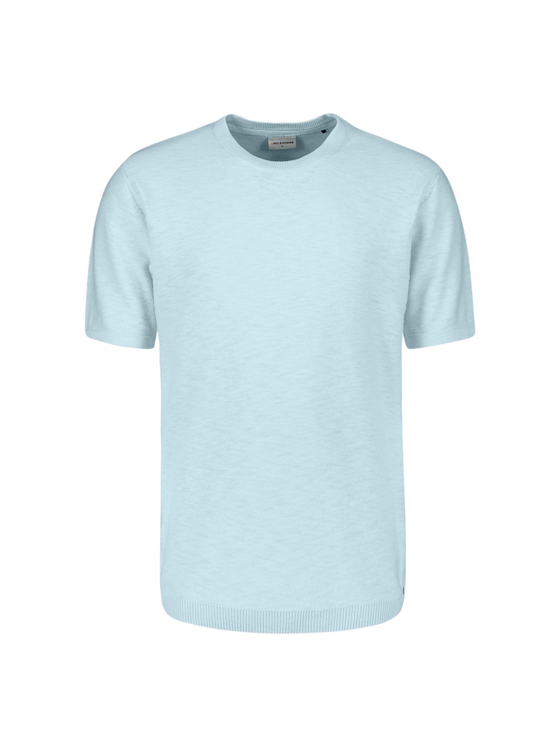 T-shirt en maille slub | Sky