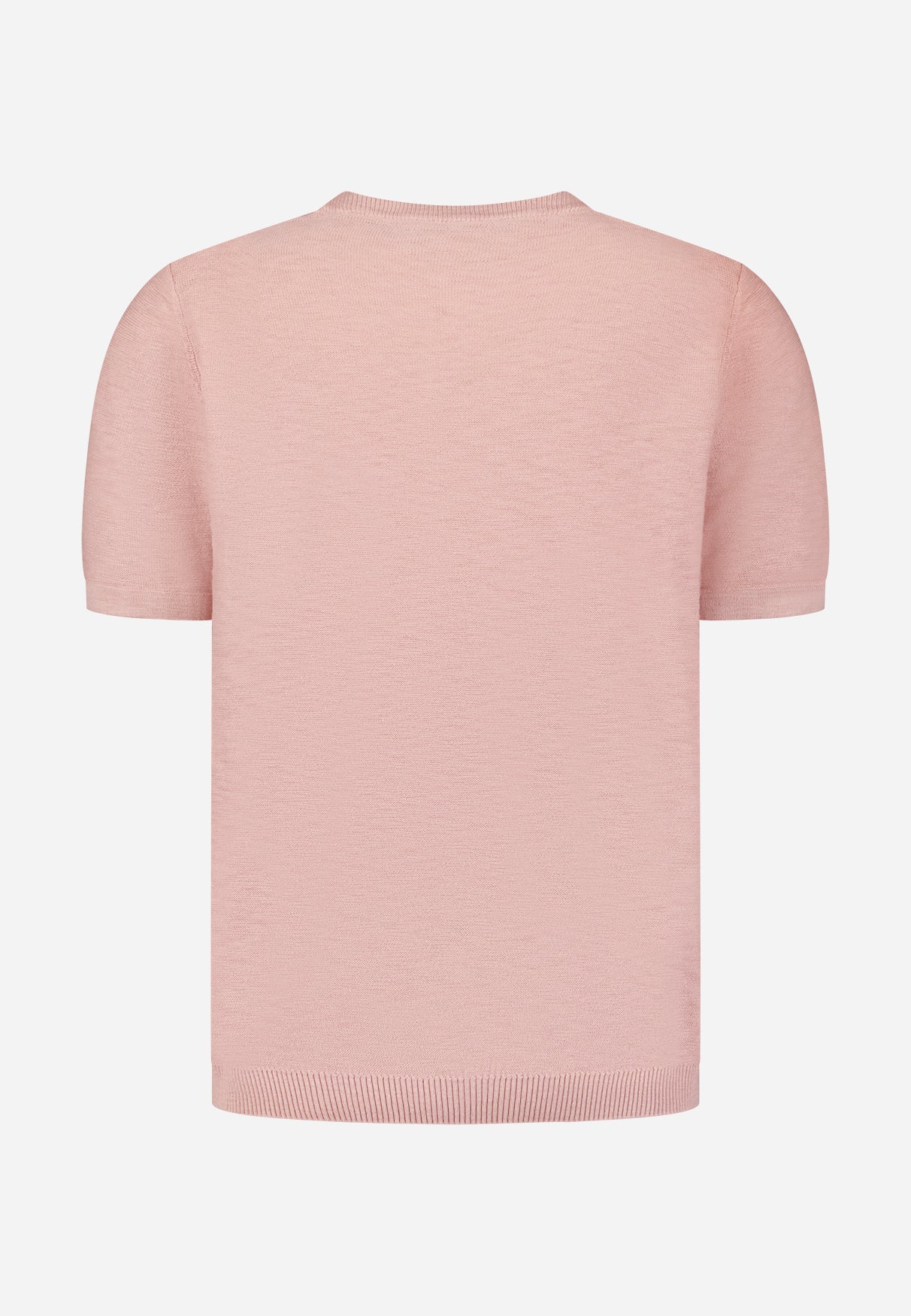 T-shirt en maille slub | Light Mauve