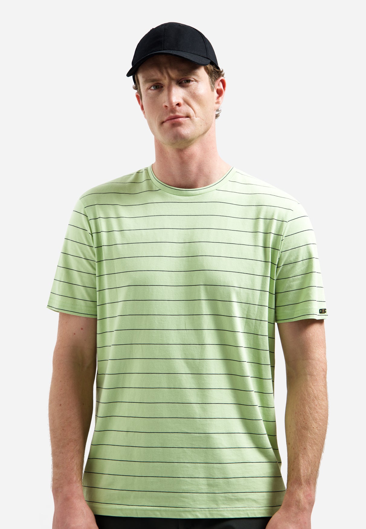 Striped T-shirt | Green