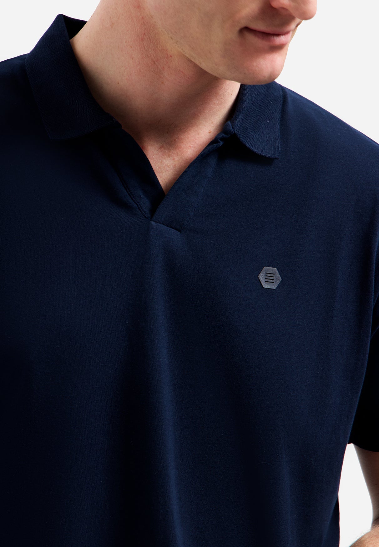 Polo met V-hals | Night