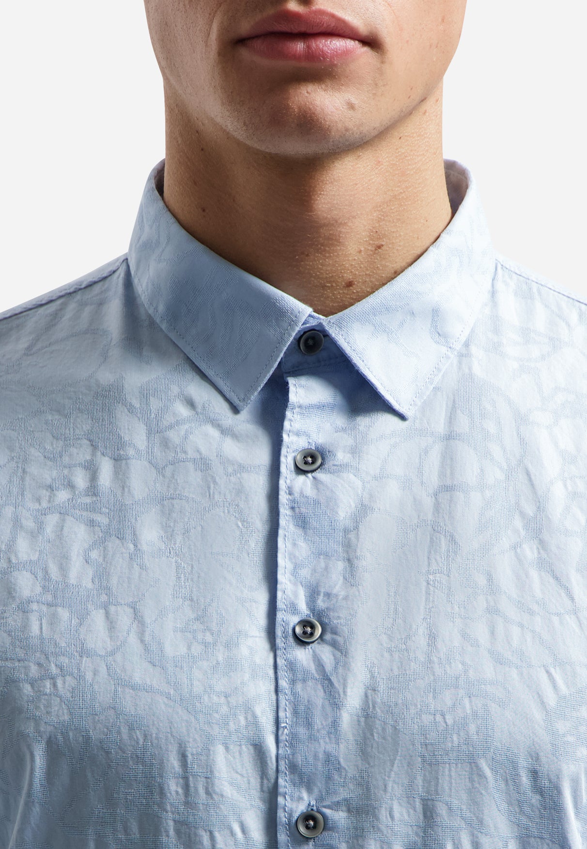 Chemise jacquard | Blue