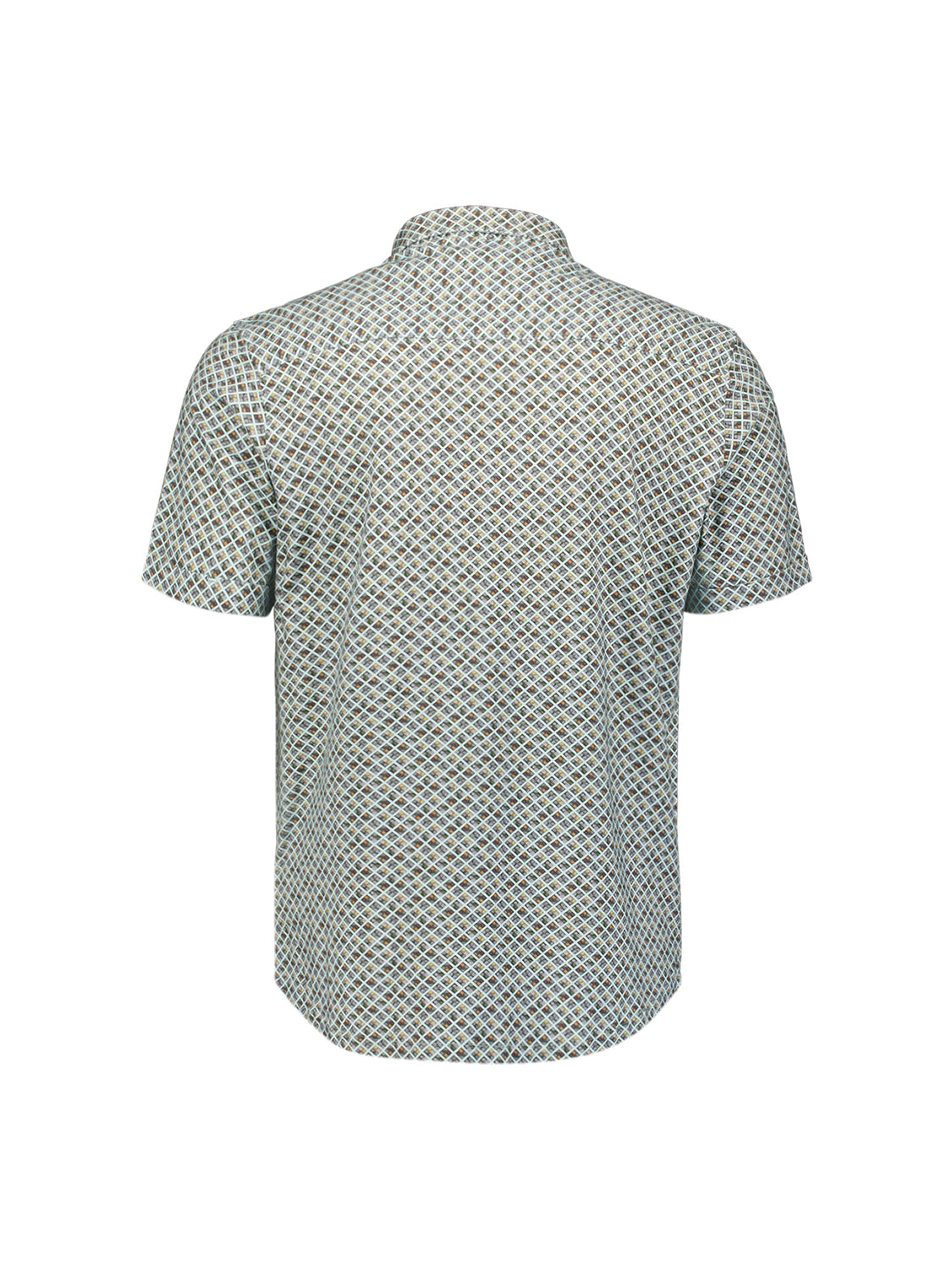 Chemise imprimée à manches courtes | Green