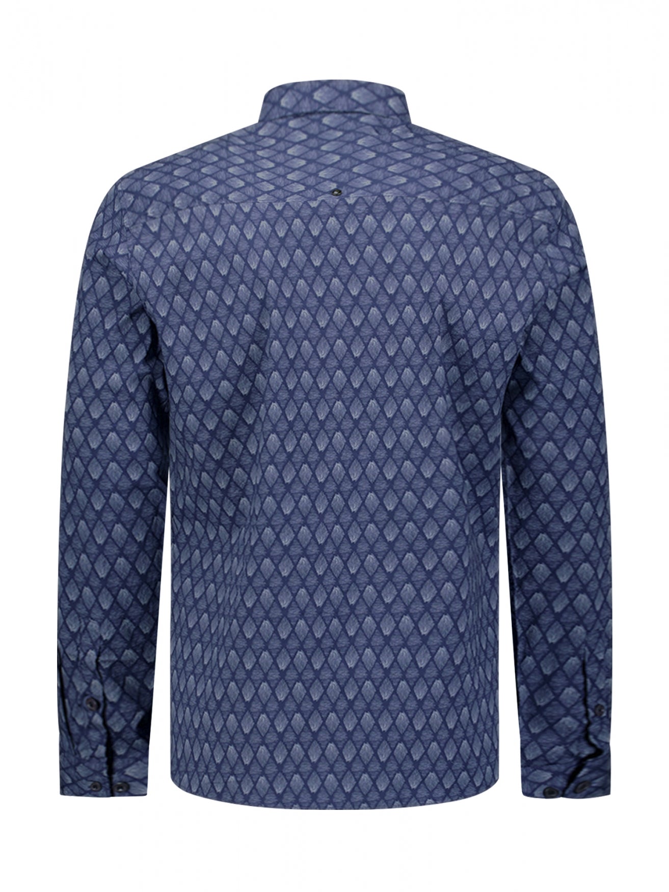 Stretch shirt met all-over print. | night