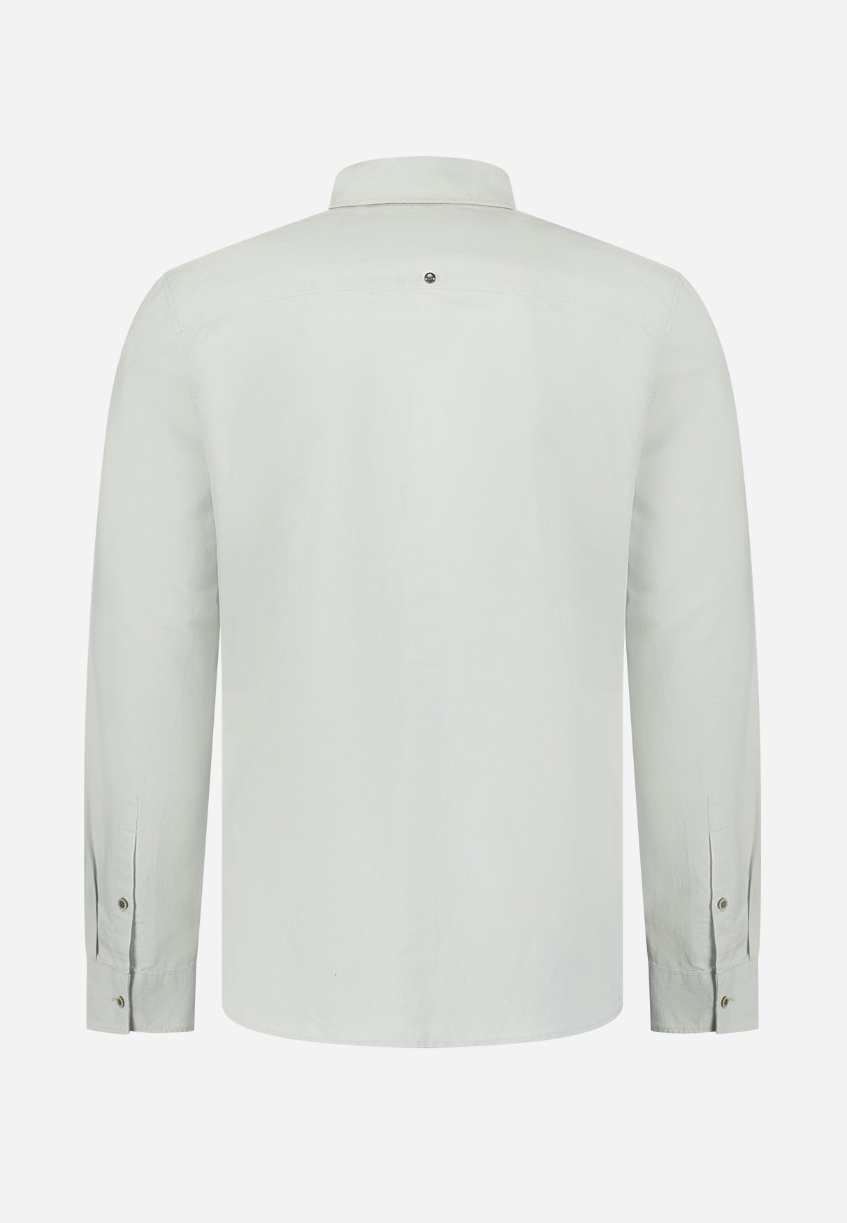 Overhemd van linnenmix | Dusty Green