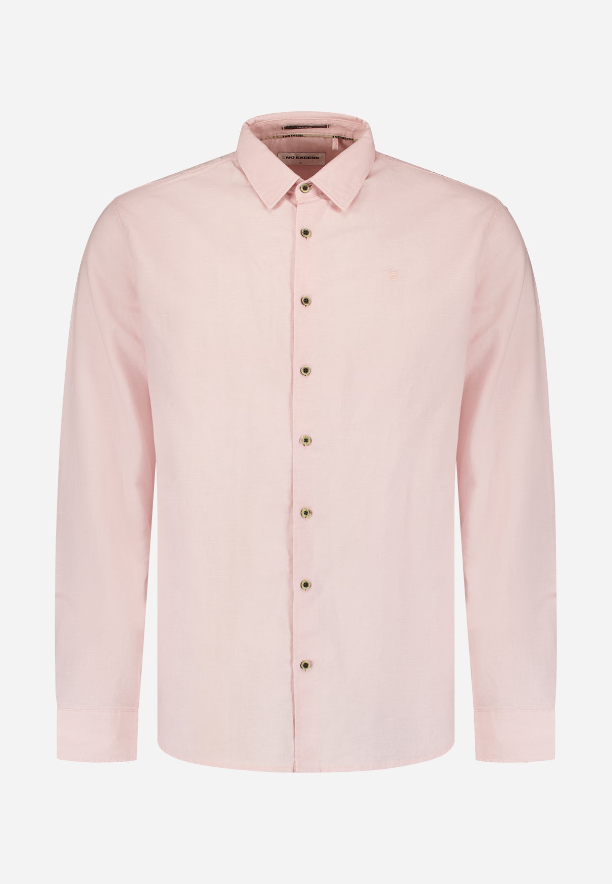 Chemise en lin mélangé | Soft Pink