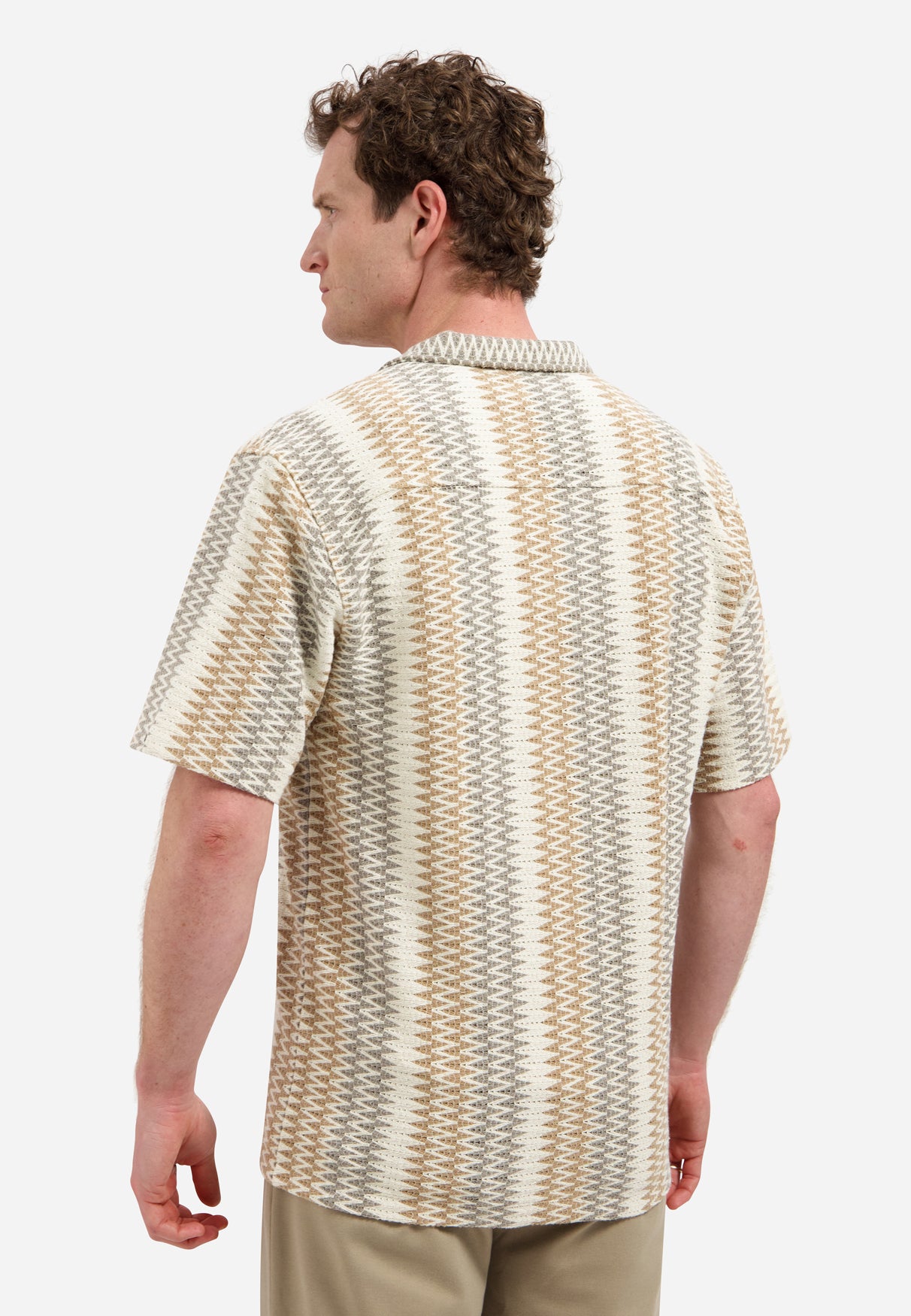 Chemise jacquard à manches courtes | Kit