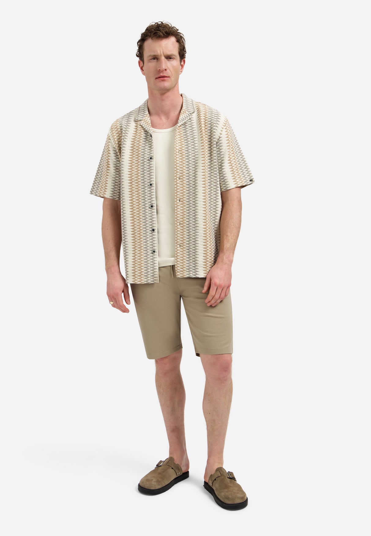 Chemise jacquard à manches courtes | Kit