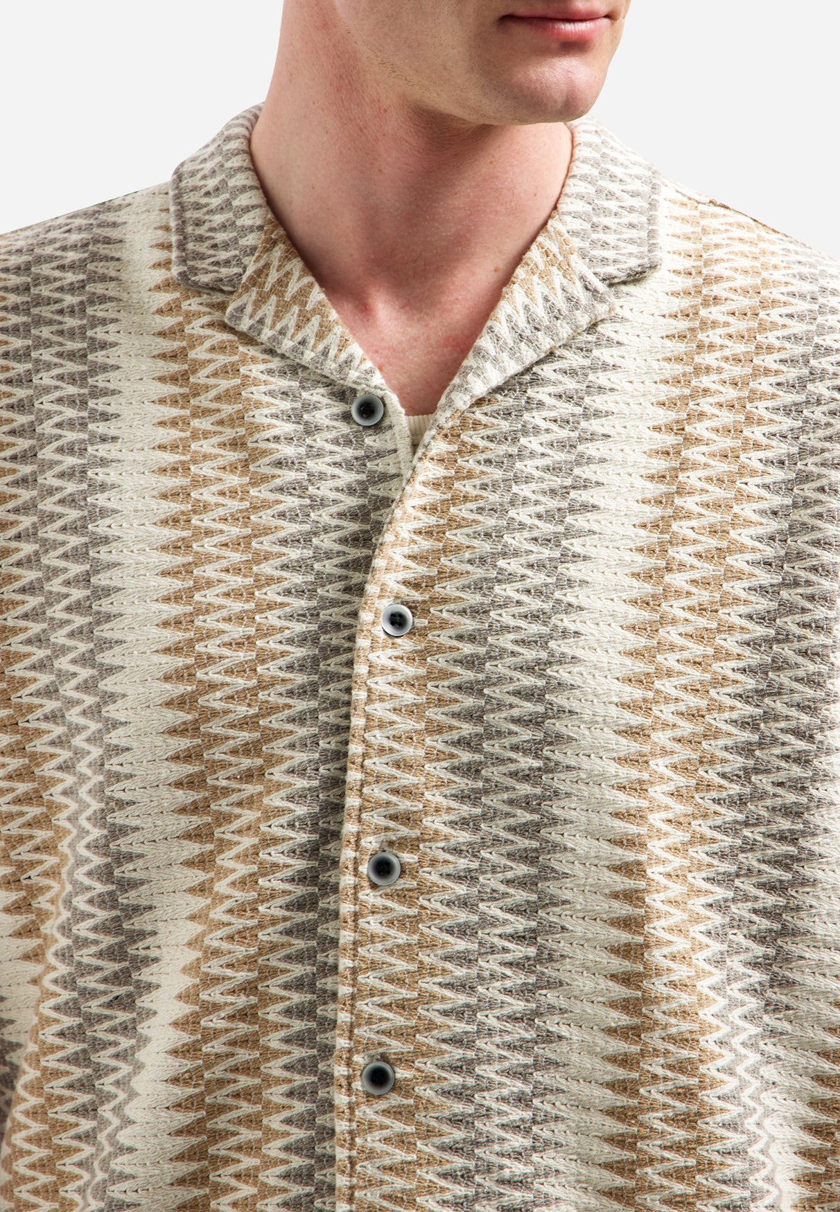 Chemise jacquard à manches courtes | Kit