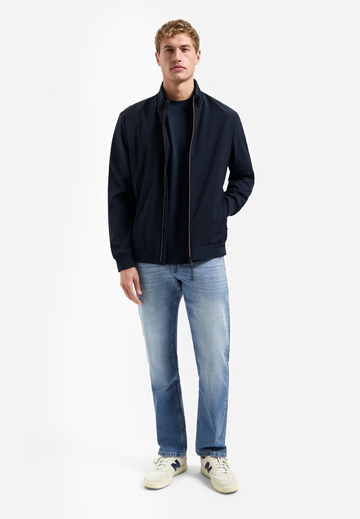 Zomerjack met ribkraag | Night