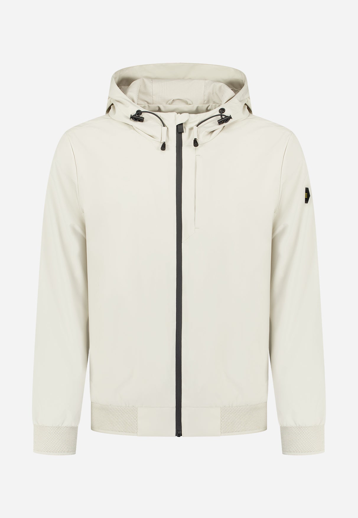 Hooded zomerjack | Stone