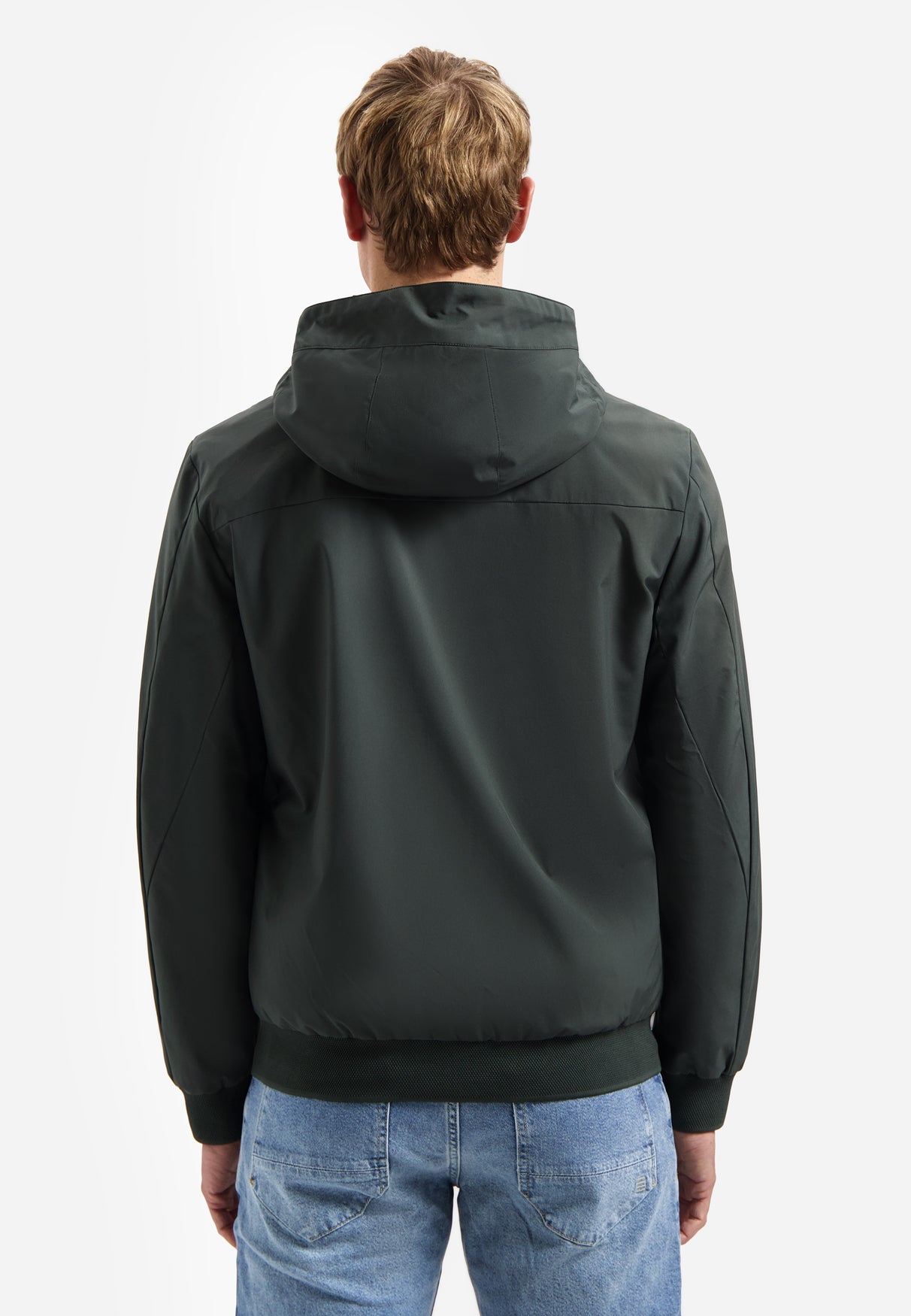 Hooded zomerjack | Dark Steel