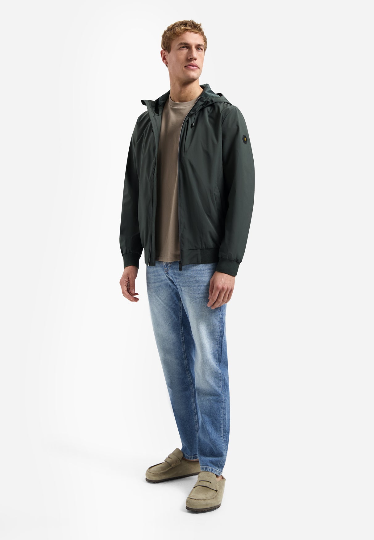 Hooded zomerjack | Dark Steel