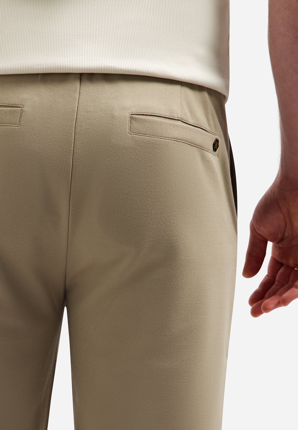 Short en jersey | Taupe