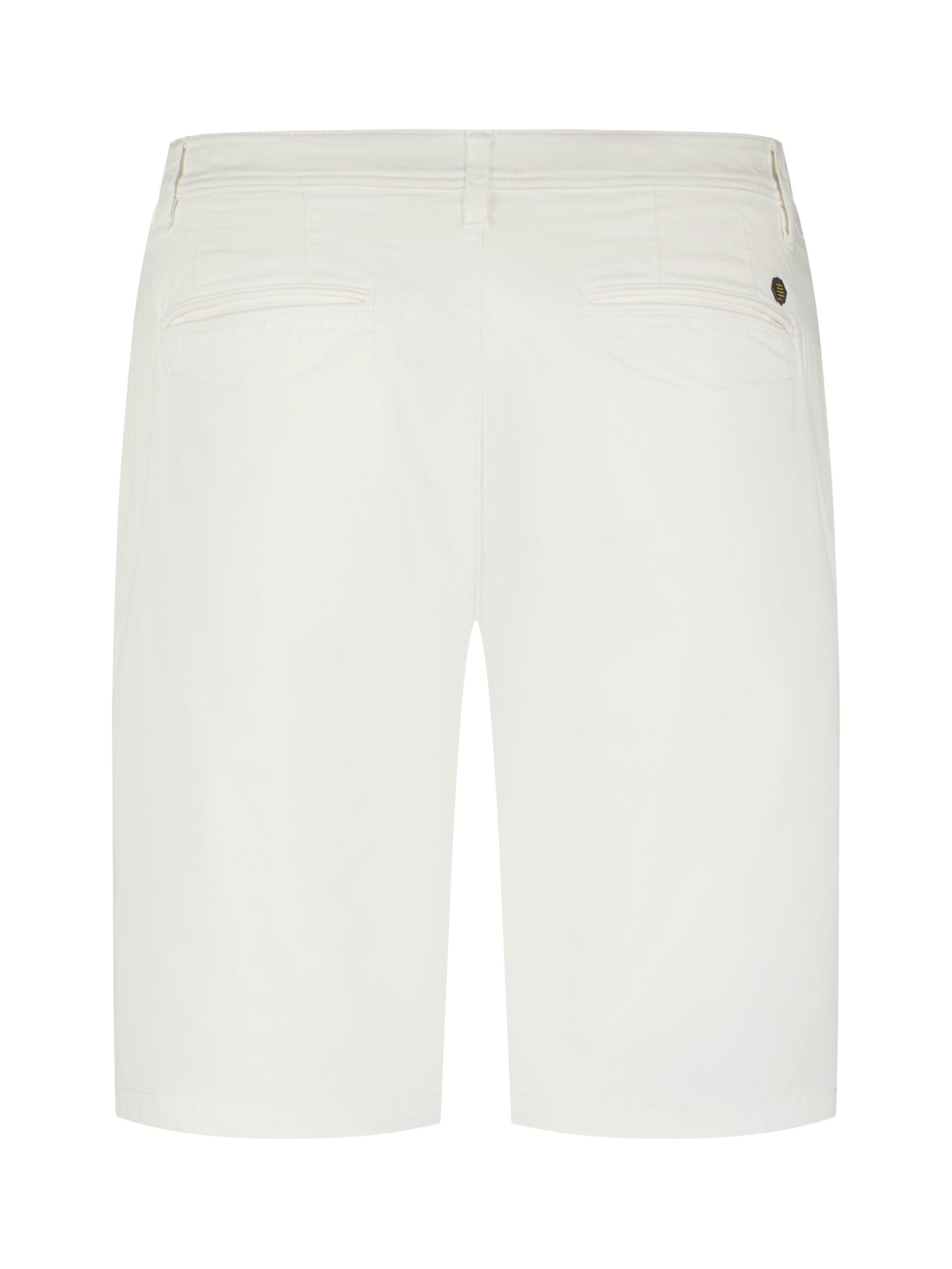Stretch chino short | White