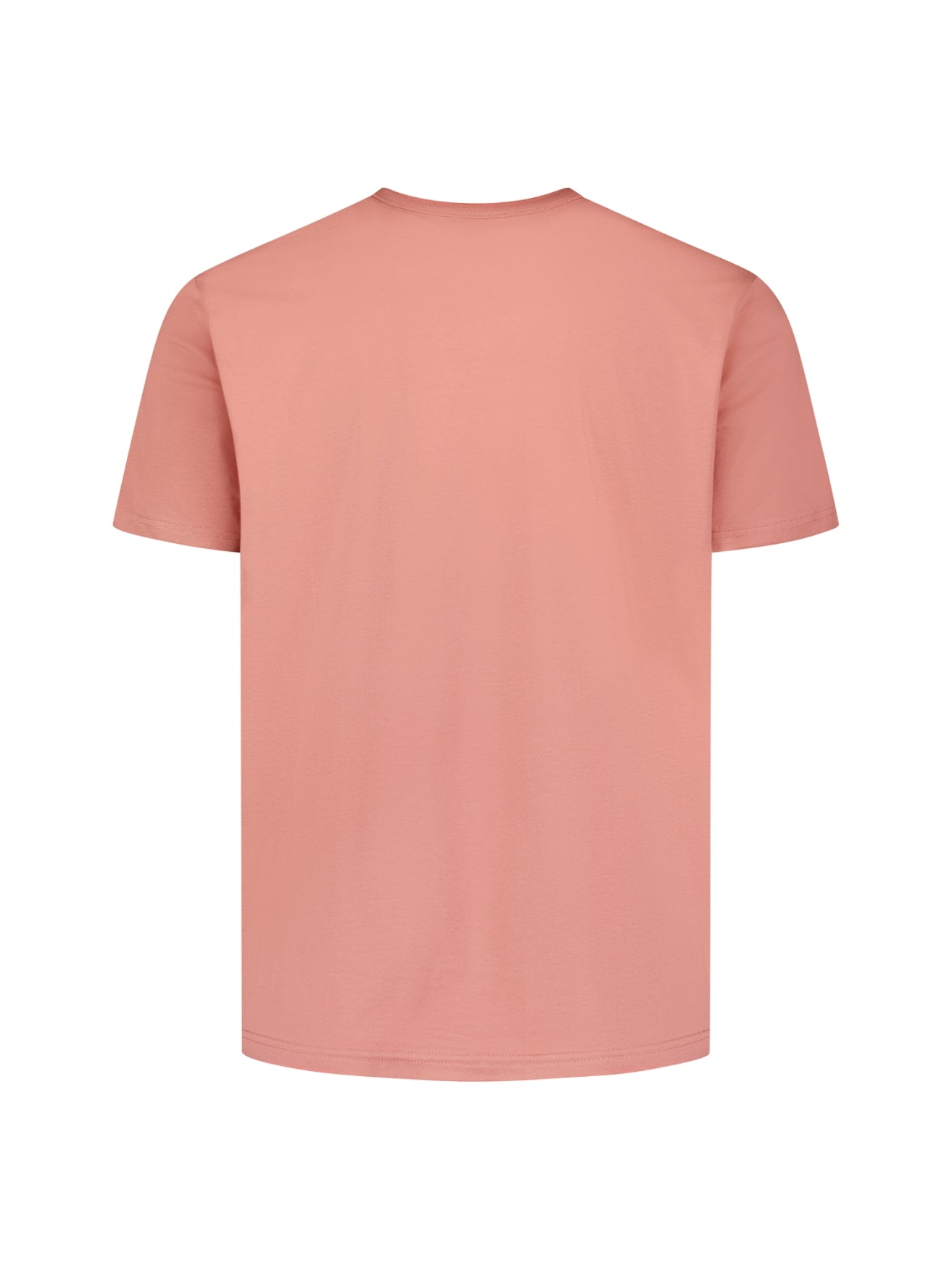 T-shirt à col rond et manches courtes avec imprimé | Coral