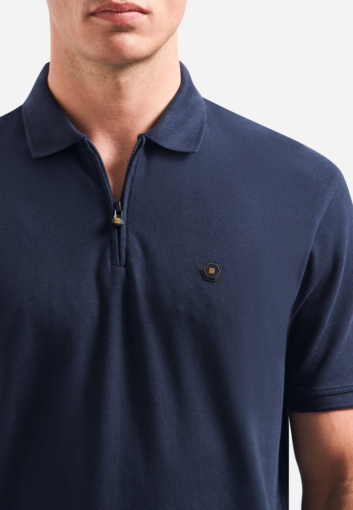 Halflange polo met korte mouwen | Night