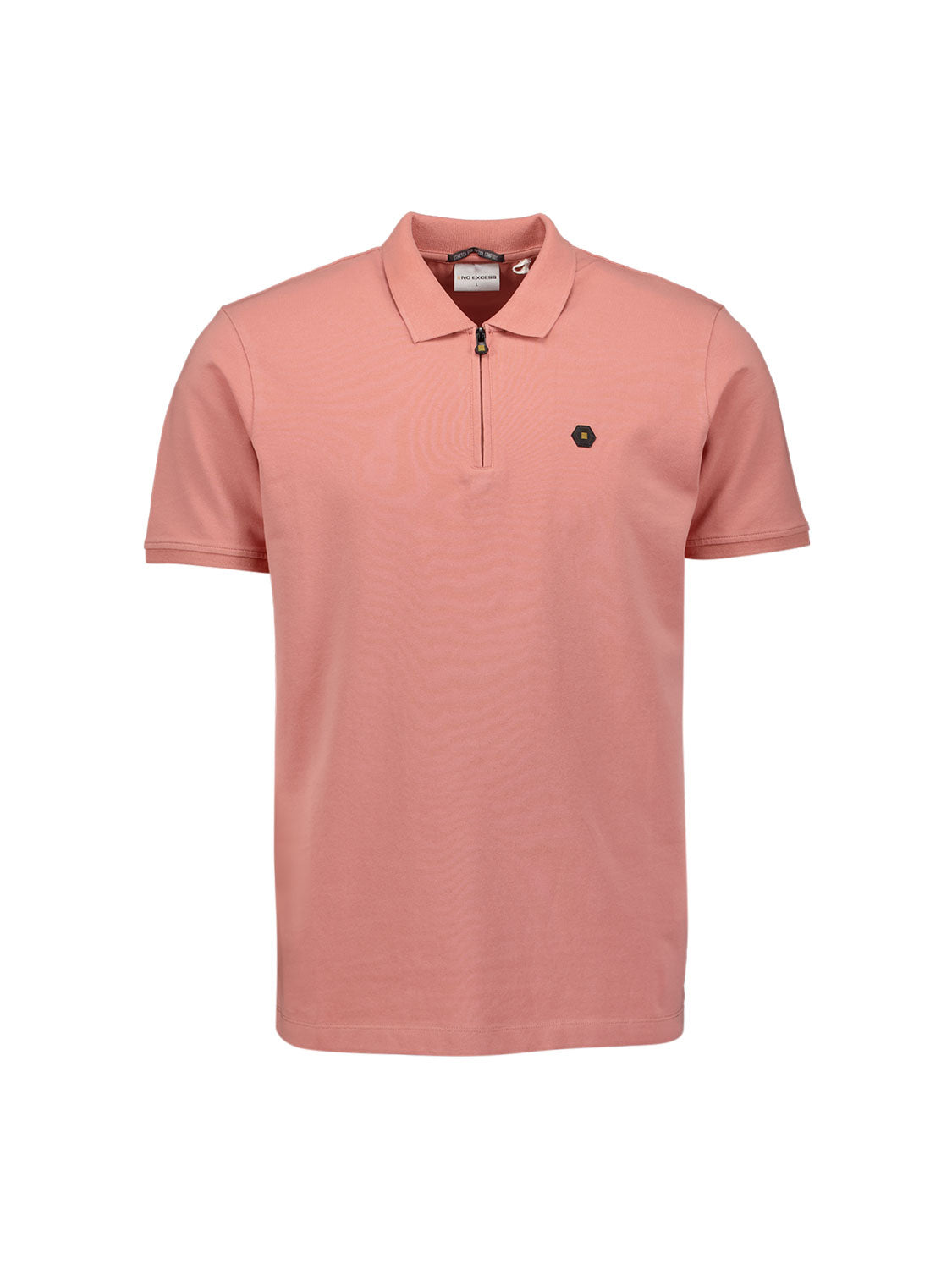 Halflange polo met korte mouwen | Coral