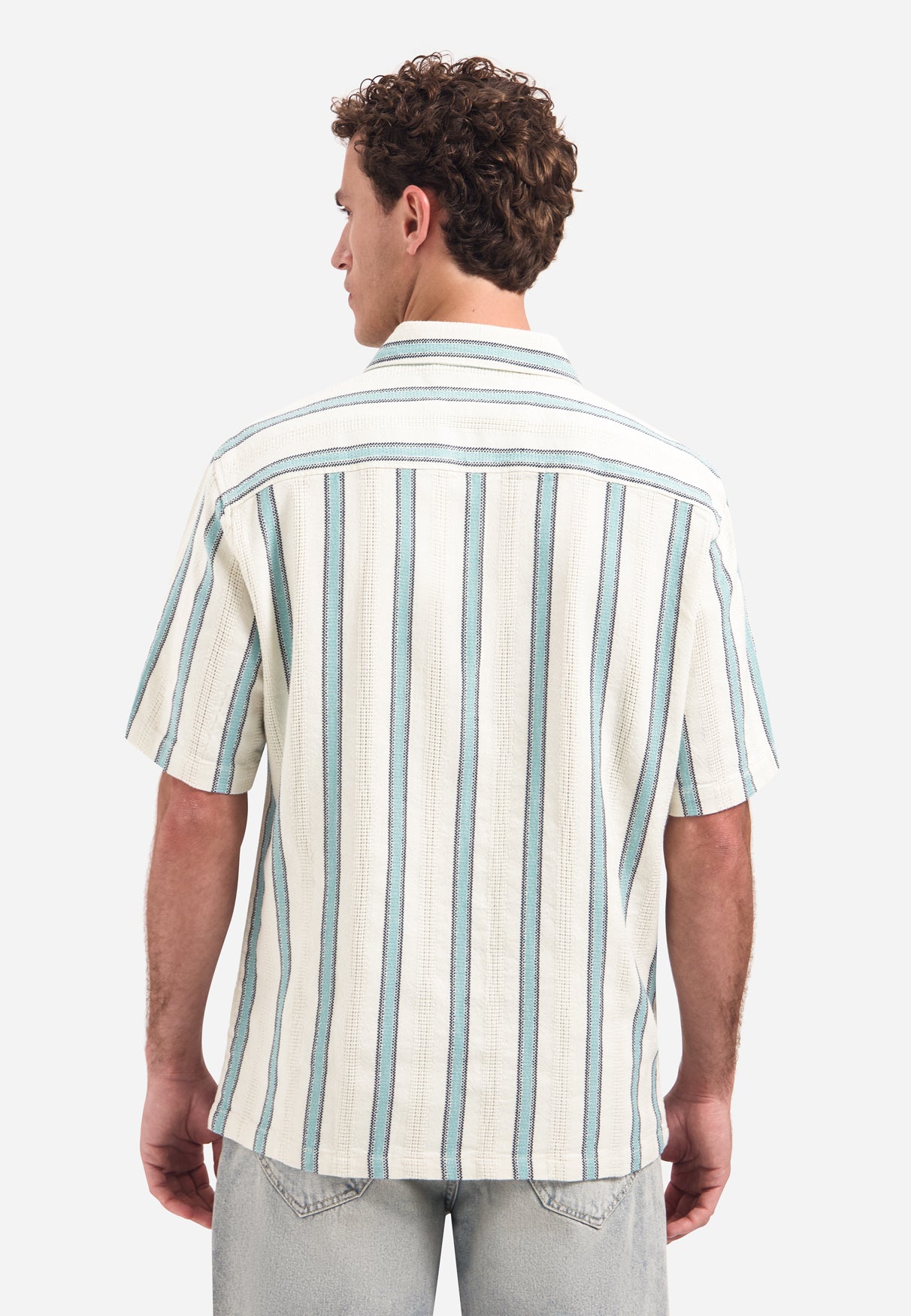 Chemise à manches courtes et rayures | Seablue