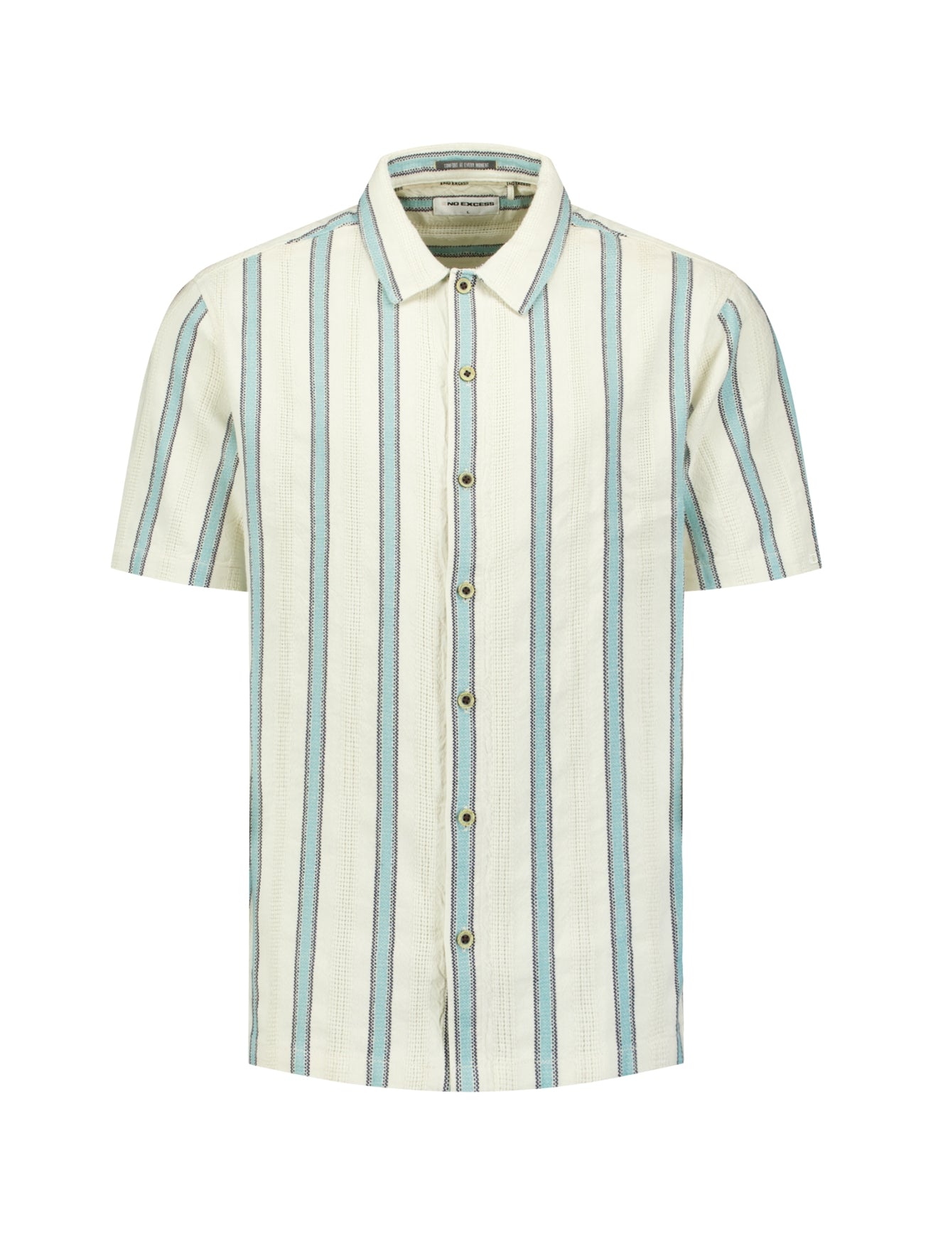 Chemise à manches courtes et rayures | Seablue