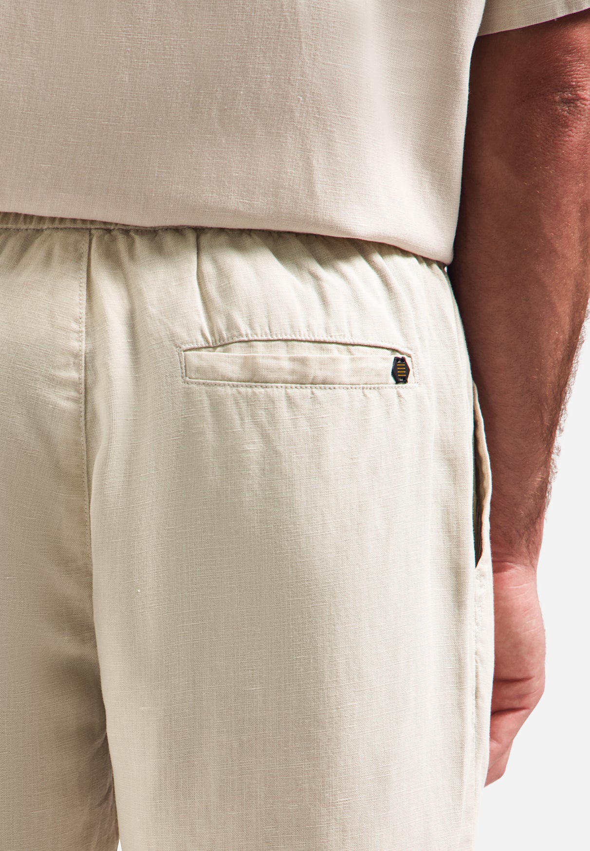 Short chino avec cordon de serrage | Stone