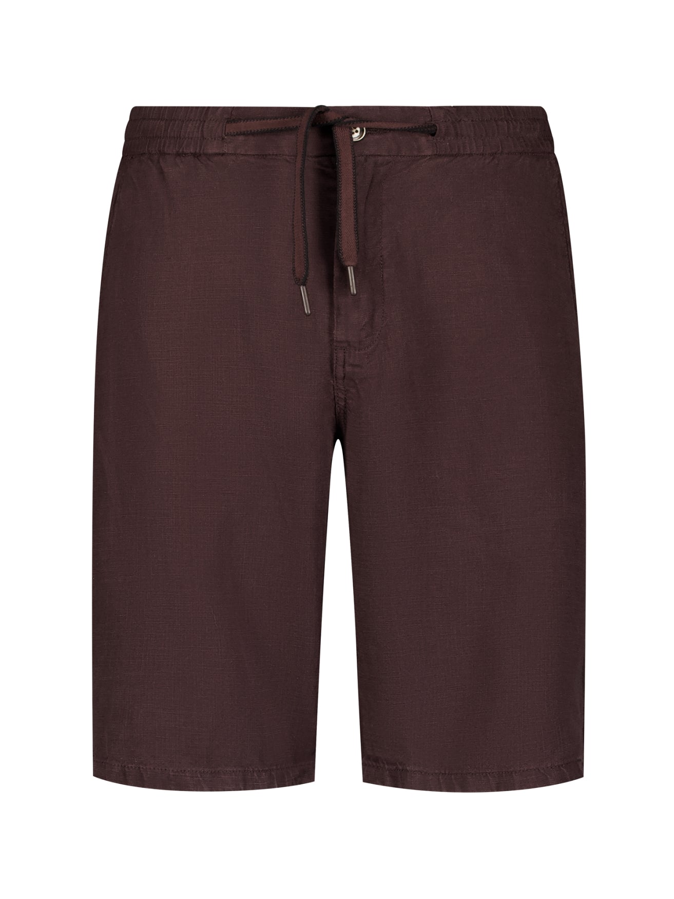 Chino shorts met trekkoord | Dark Brown