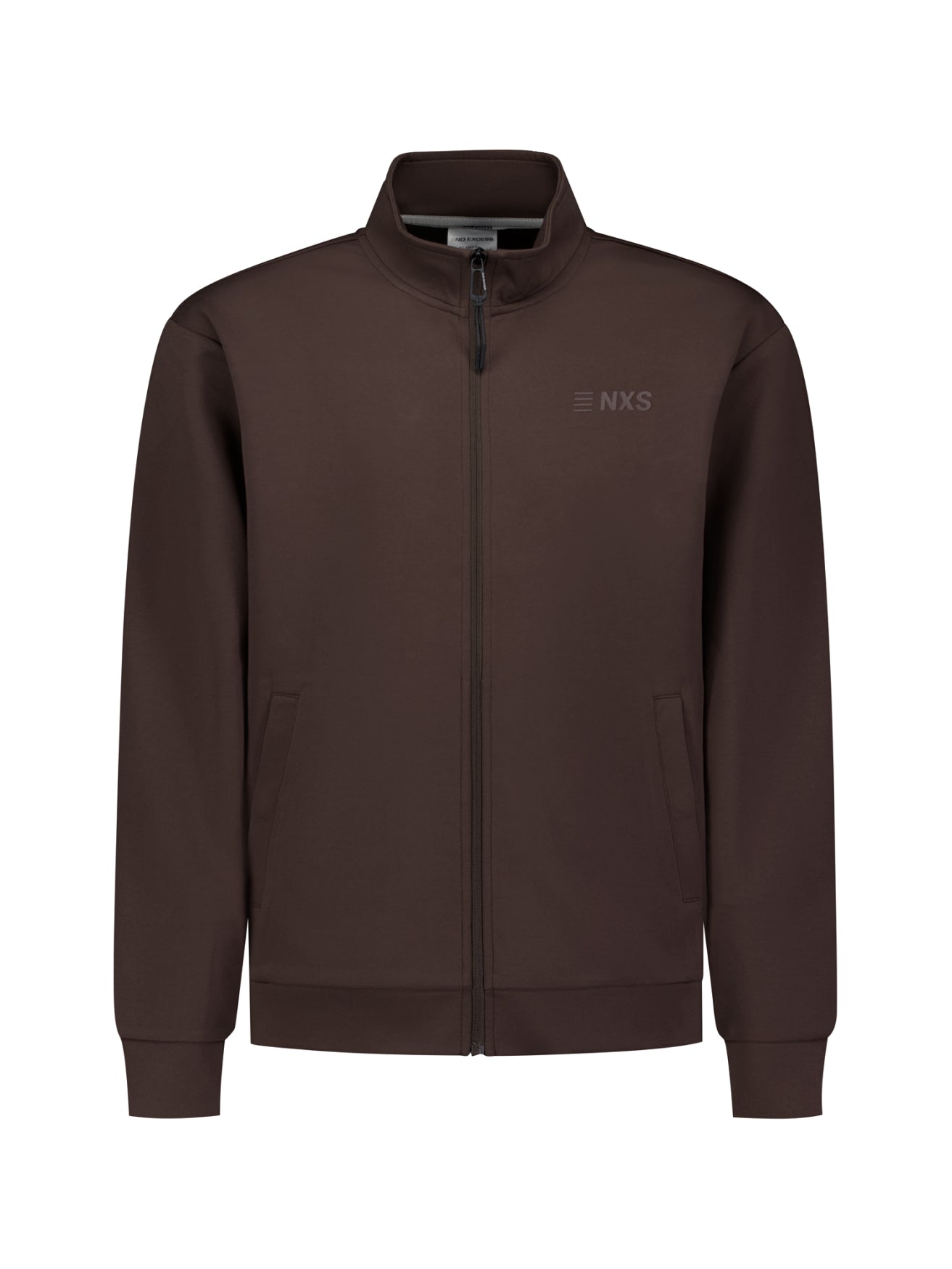 Veste Sweat Zippée | Dark Brown