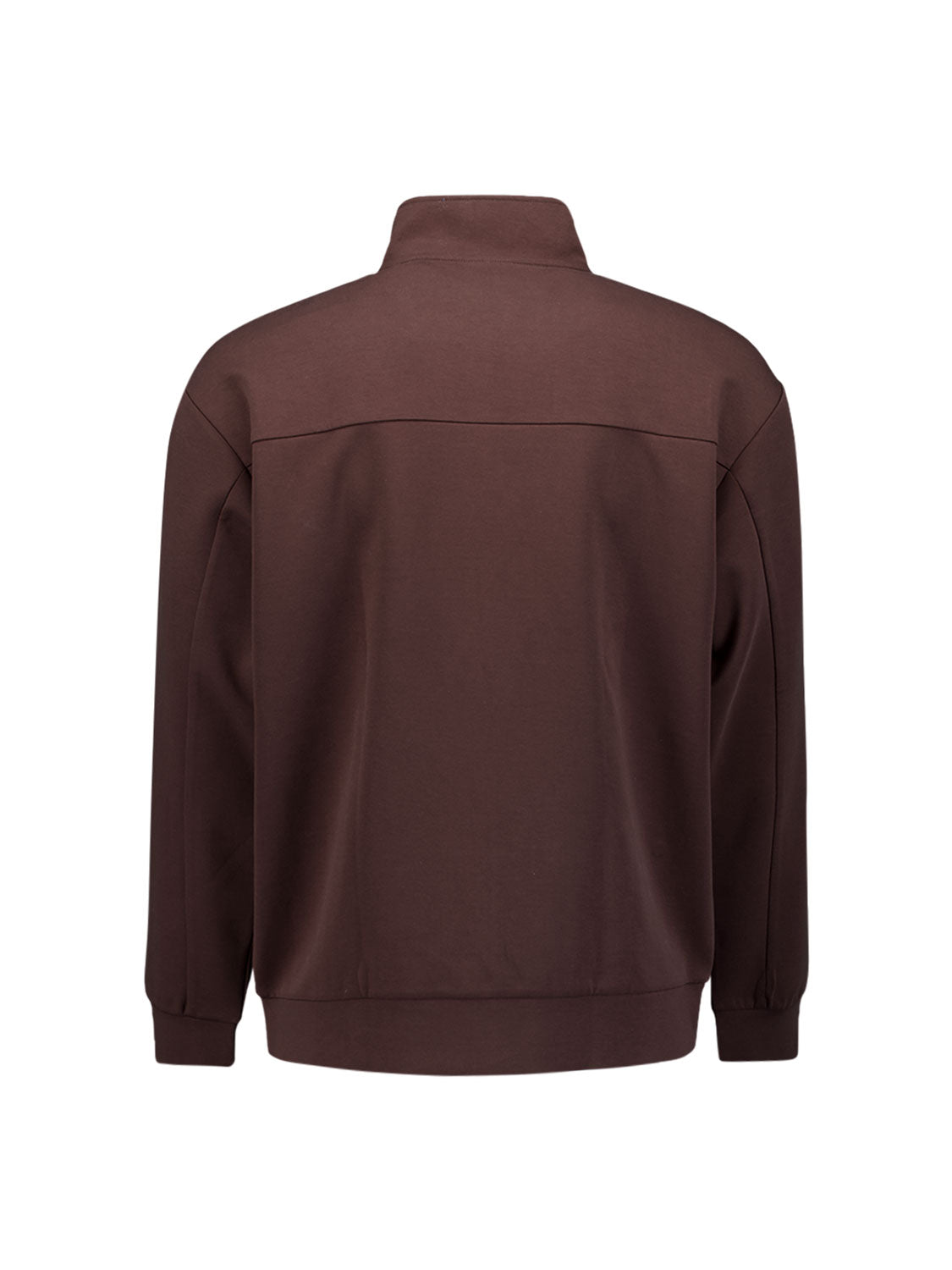 Veste Sweat Zippée | Dark Brown