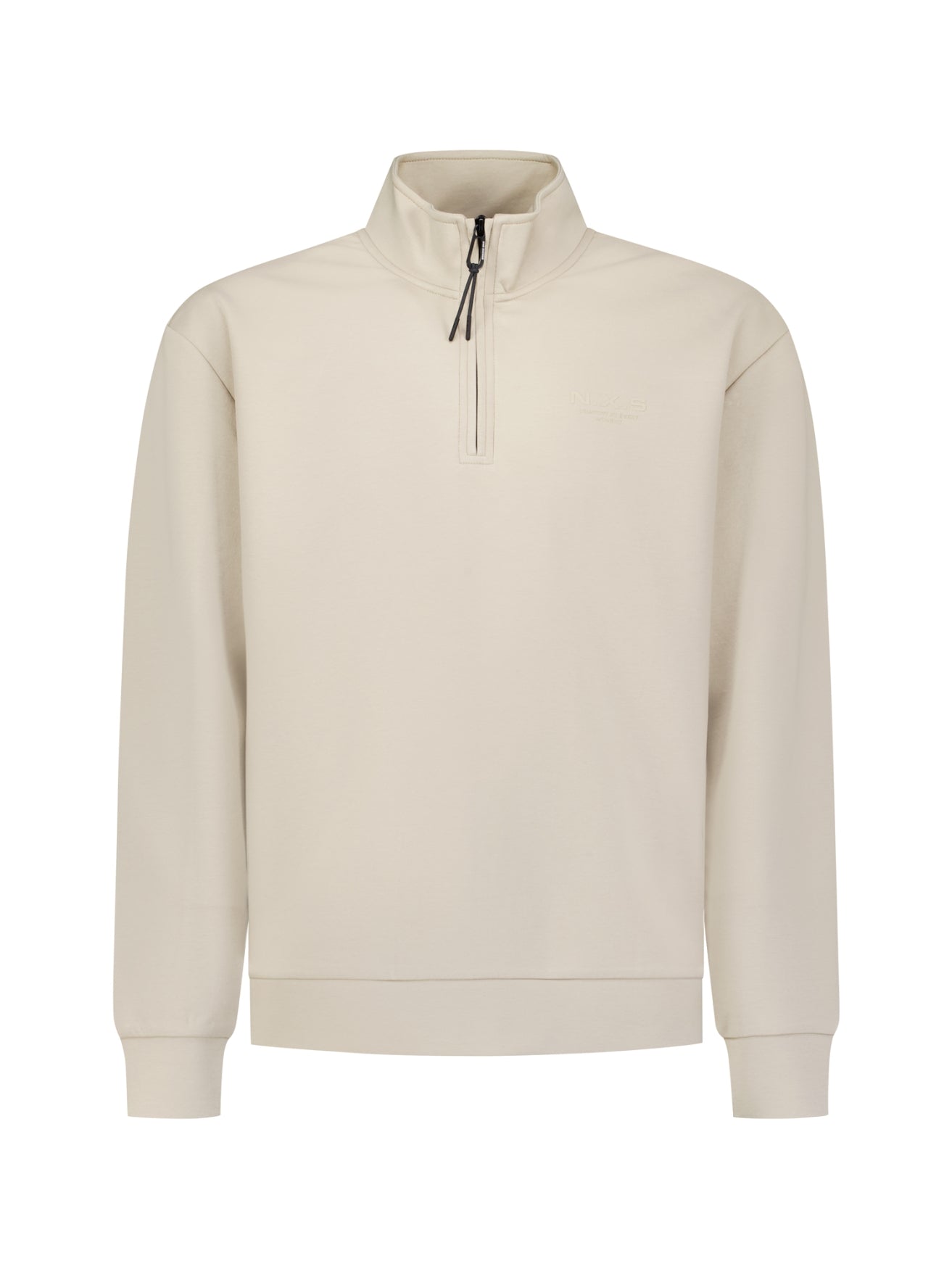 Sweat à Demi-Zip | Cement