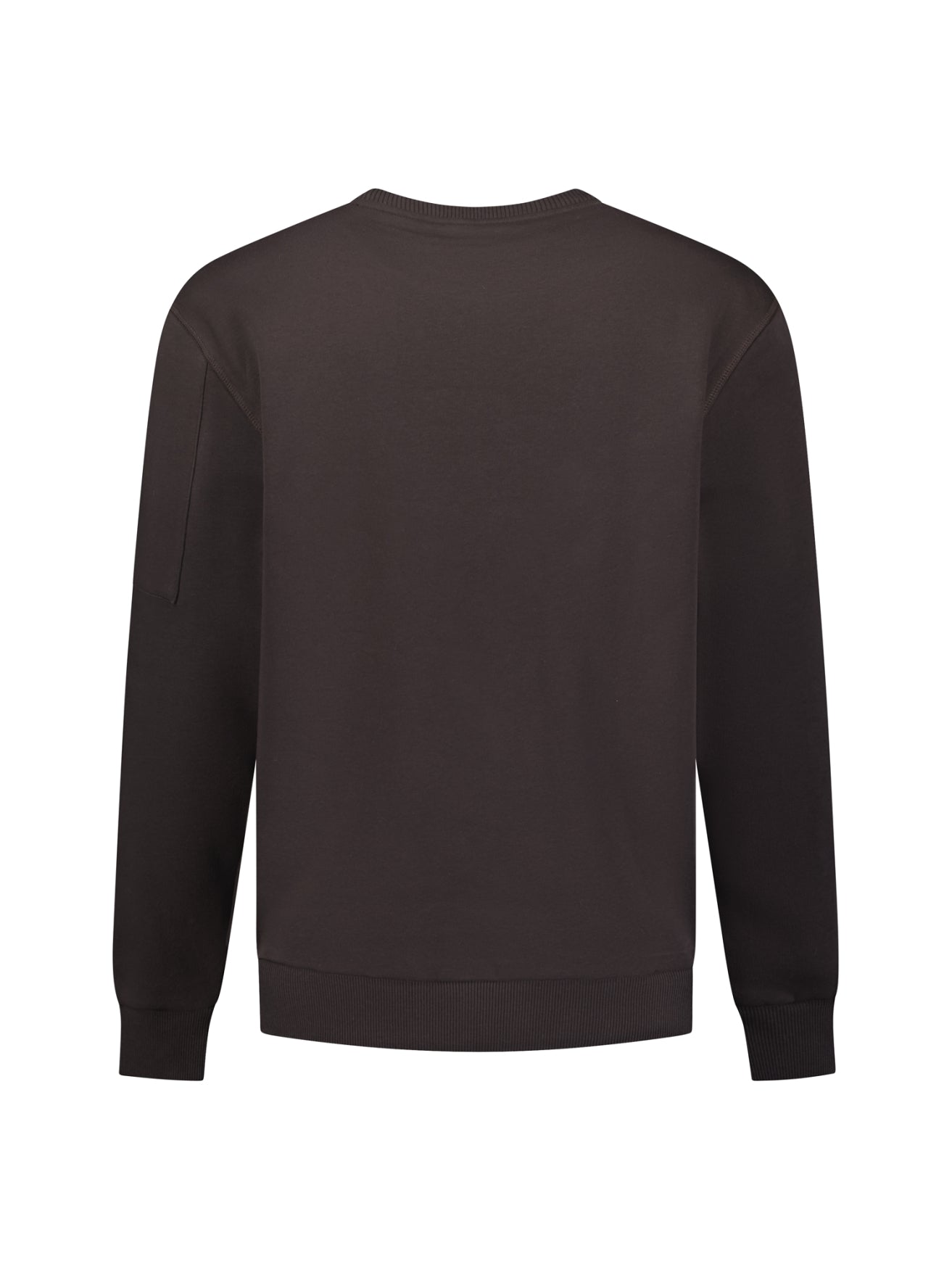 Crew Neck Sweater | Dark Brown
