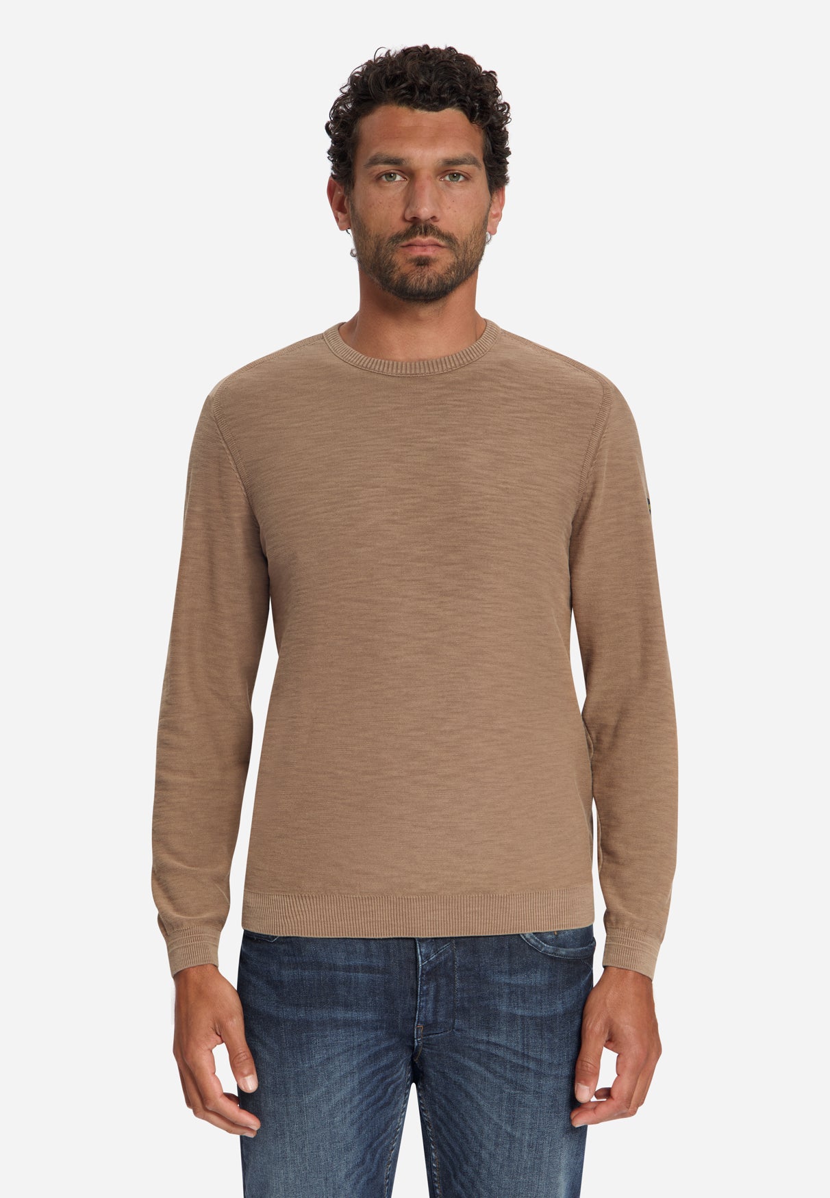 Slub Trui | Light Brown
