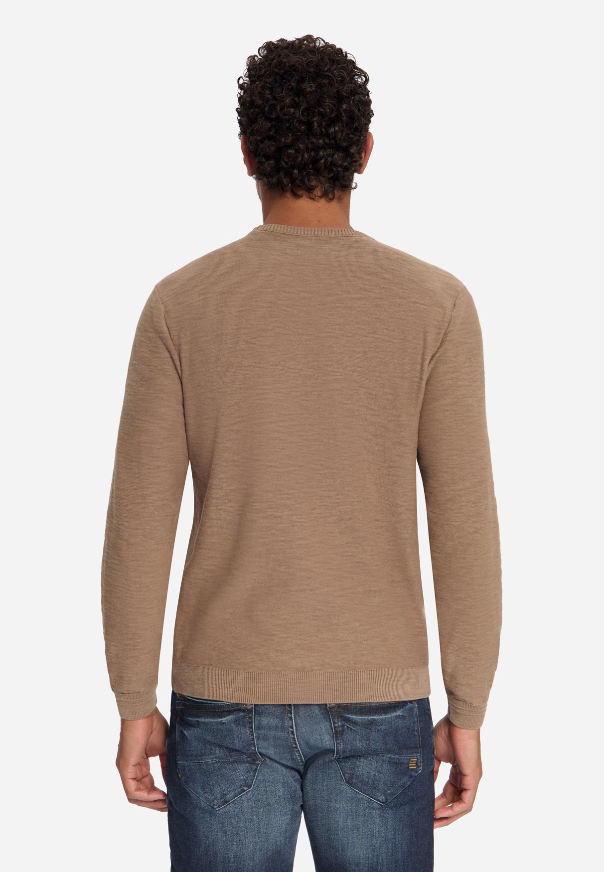 Slub Trui | Light Brown
