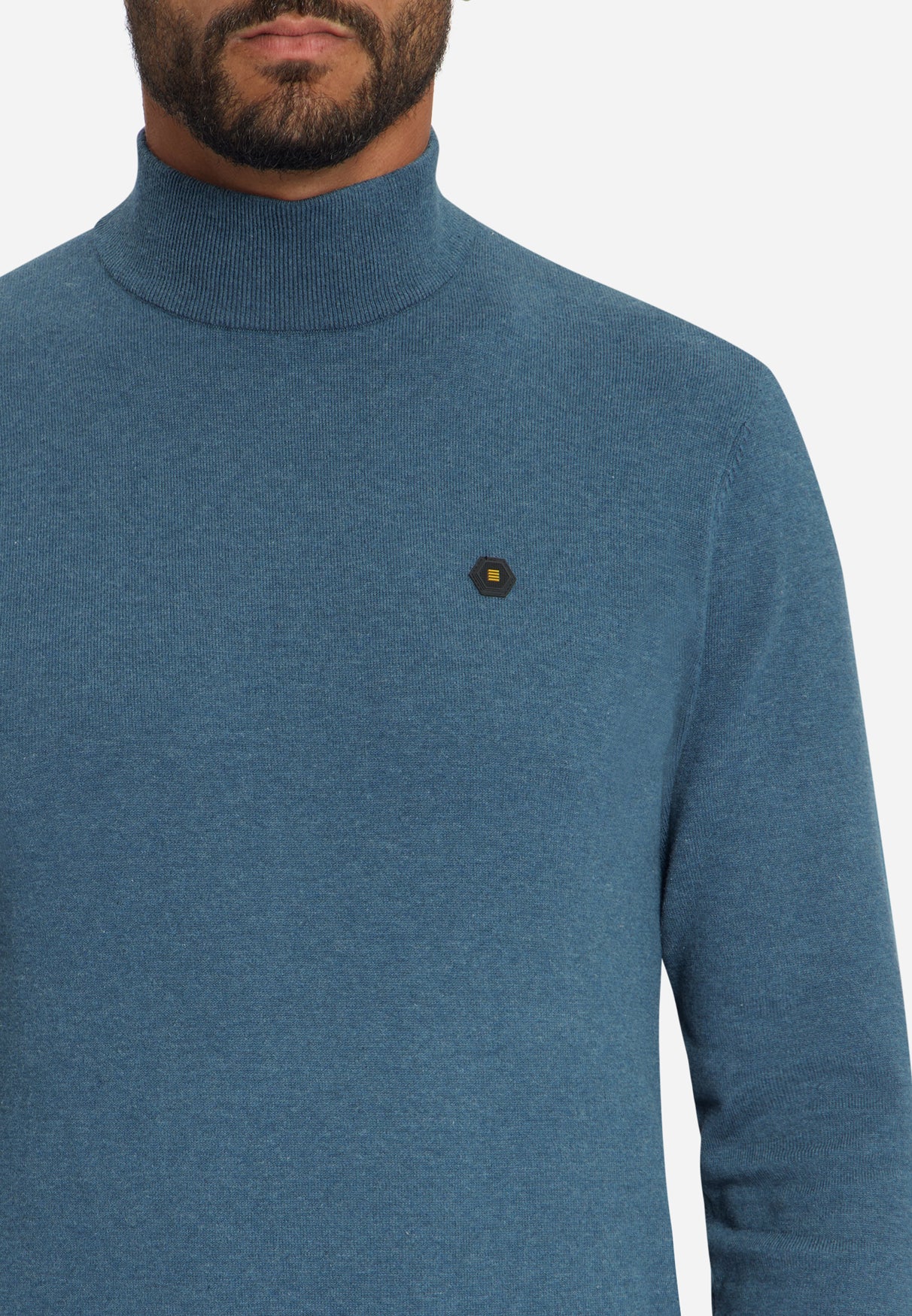 Fijngebreide trui | Shadow blue
