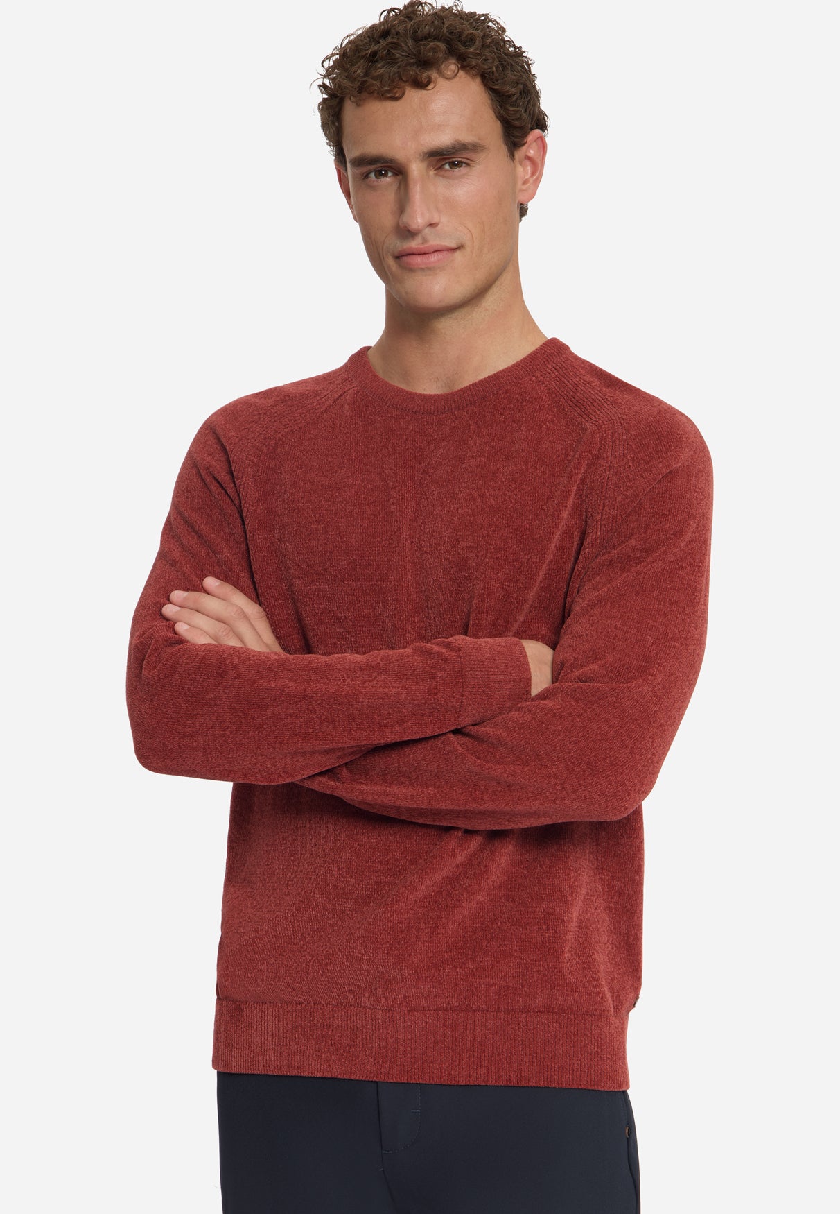 Chenille Trui | Cayenne