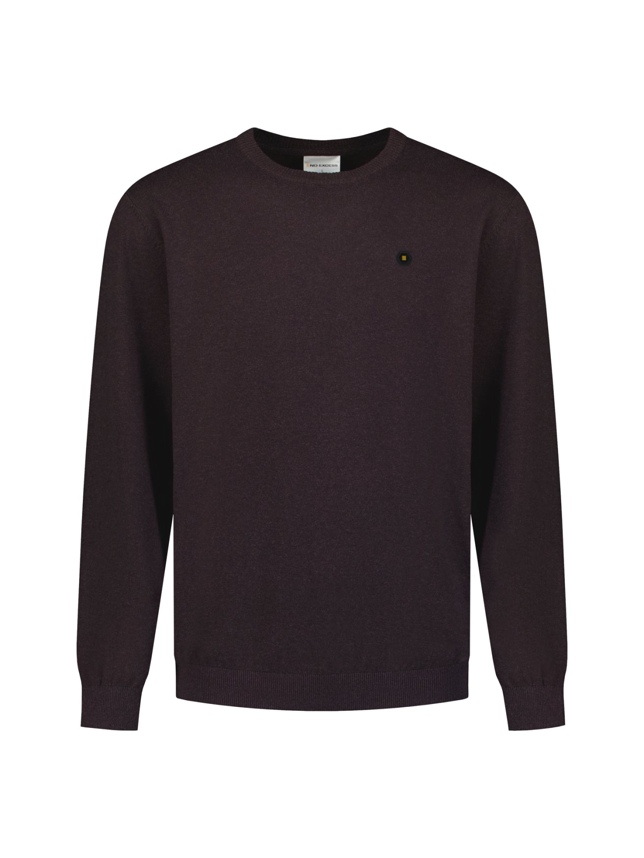 Melange Trui | Dark Brown