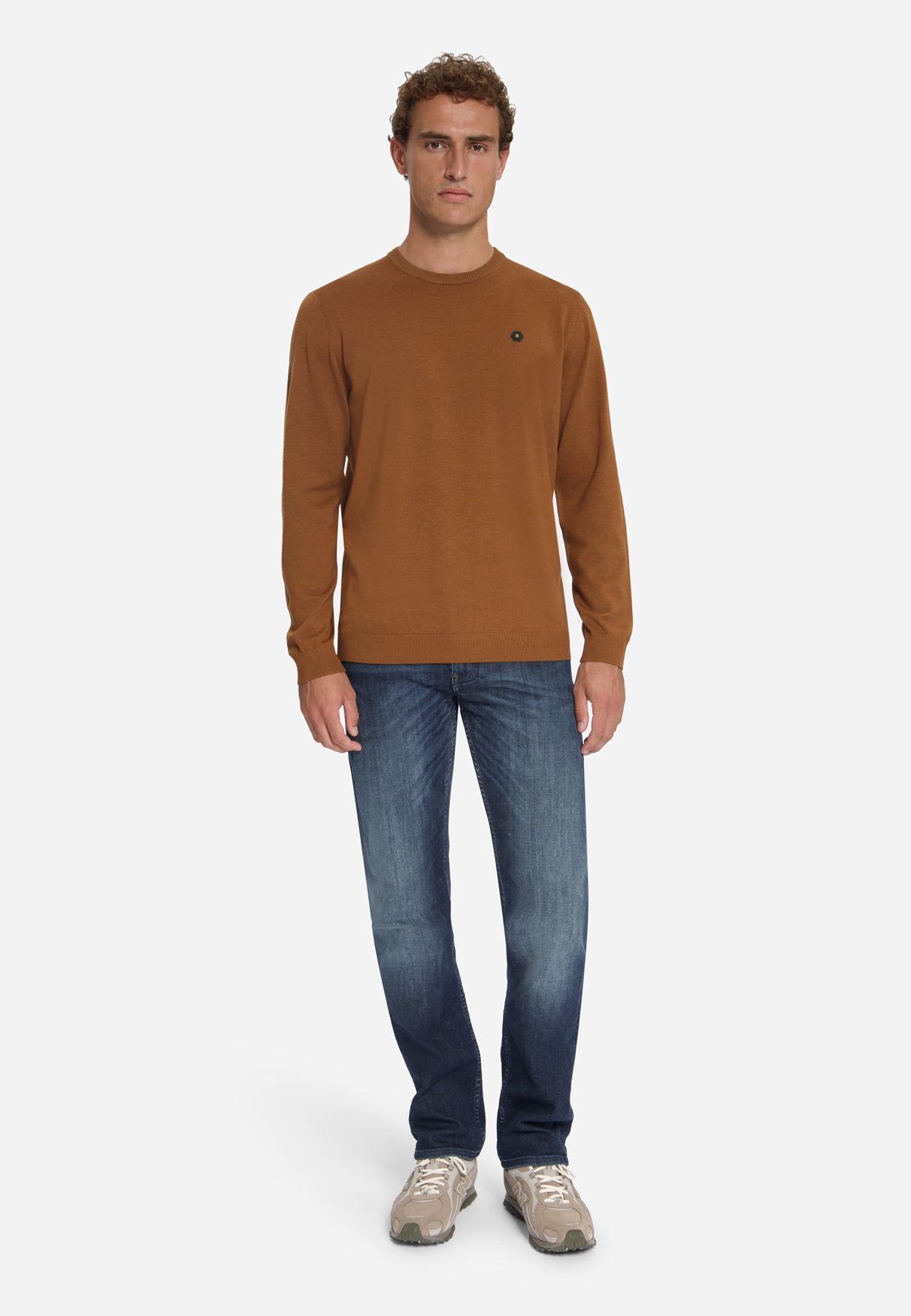 Melange Jumper | Caramel