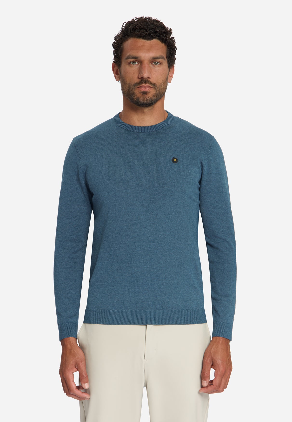 Melange Trui | Shadow Blue