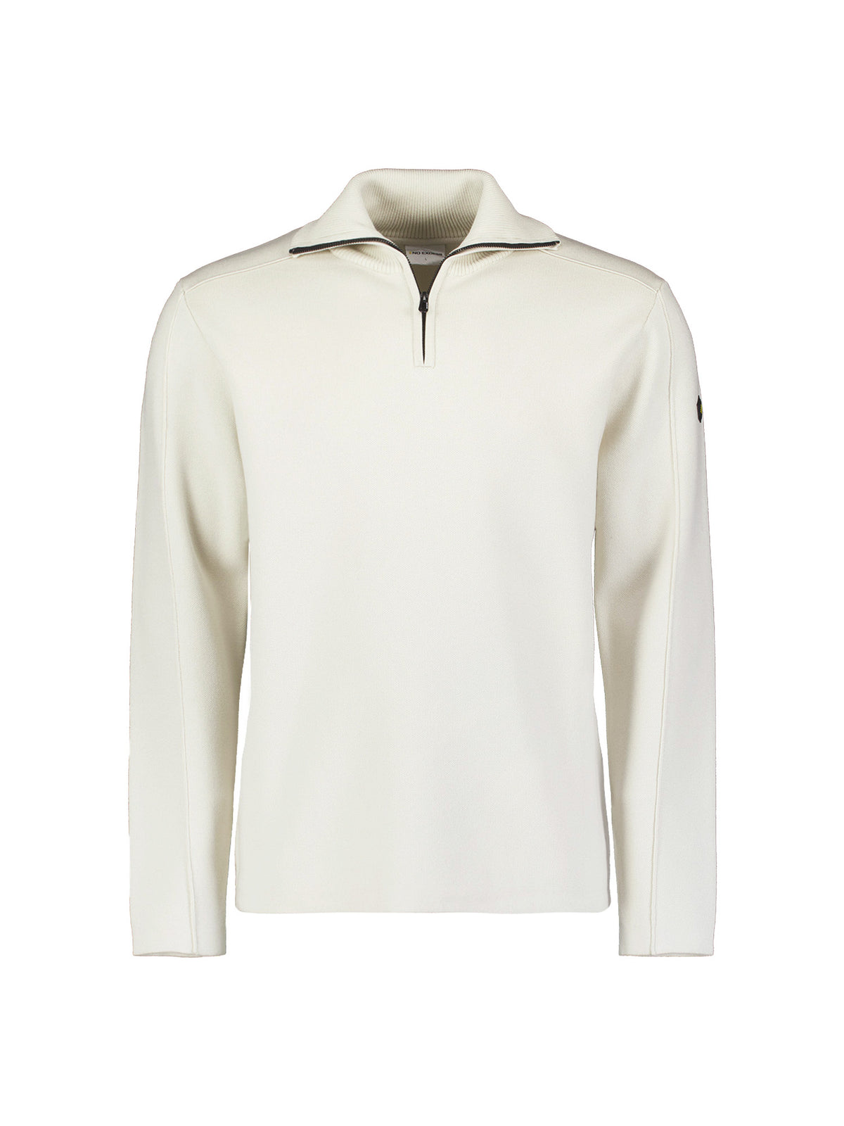 Pull texturé à demi-zip | Chalk