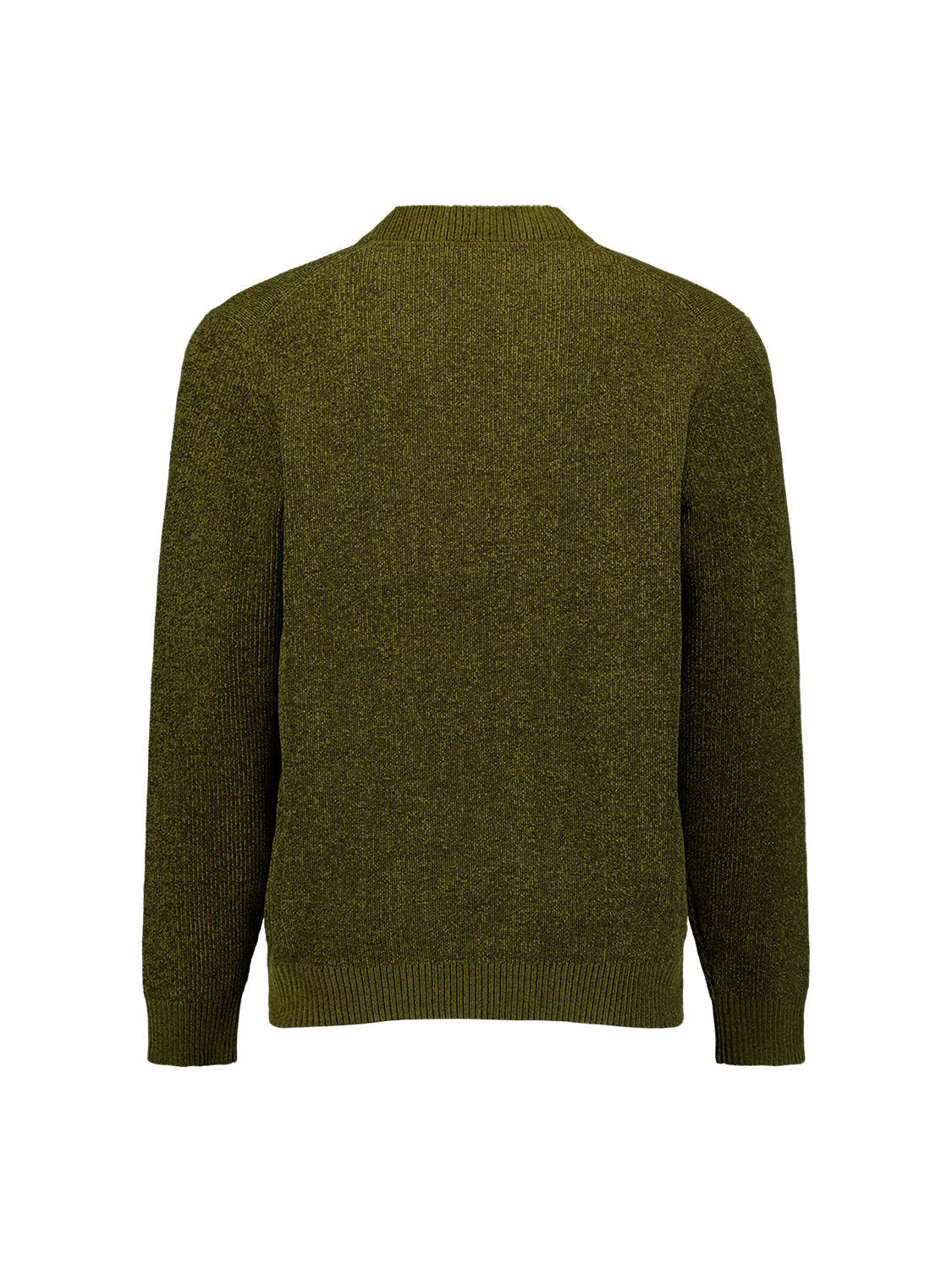 Zachte trui met V-hals | Moss