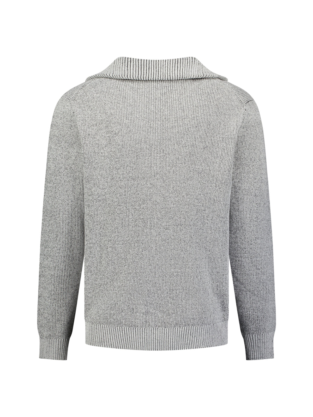 Zachte half-zip trui | Stone